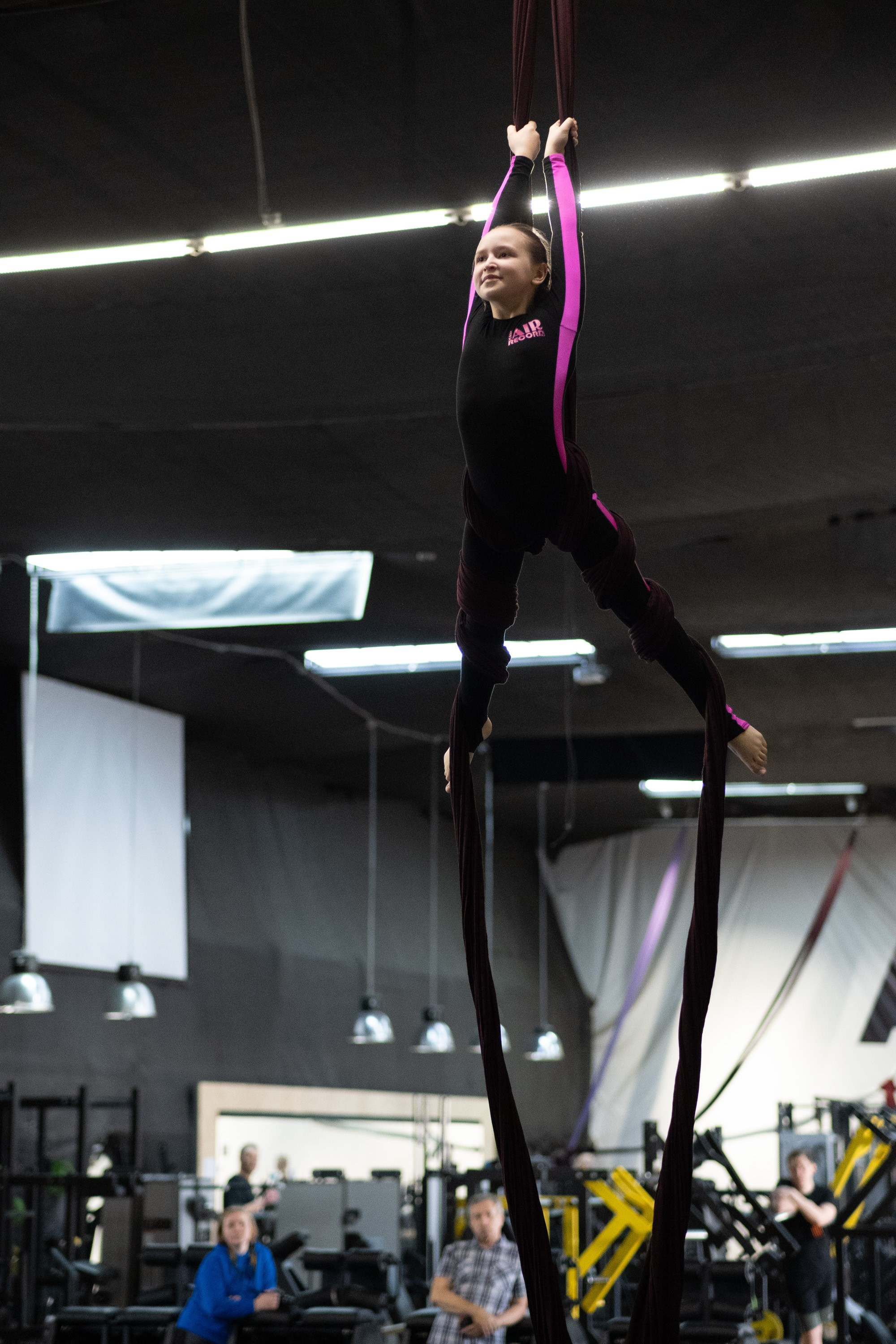 Внутриклубные соревнования по воздушной гимнастике 02.04.23