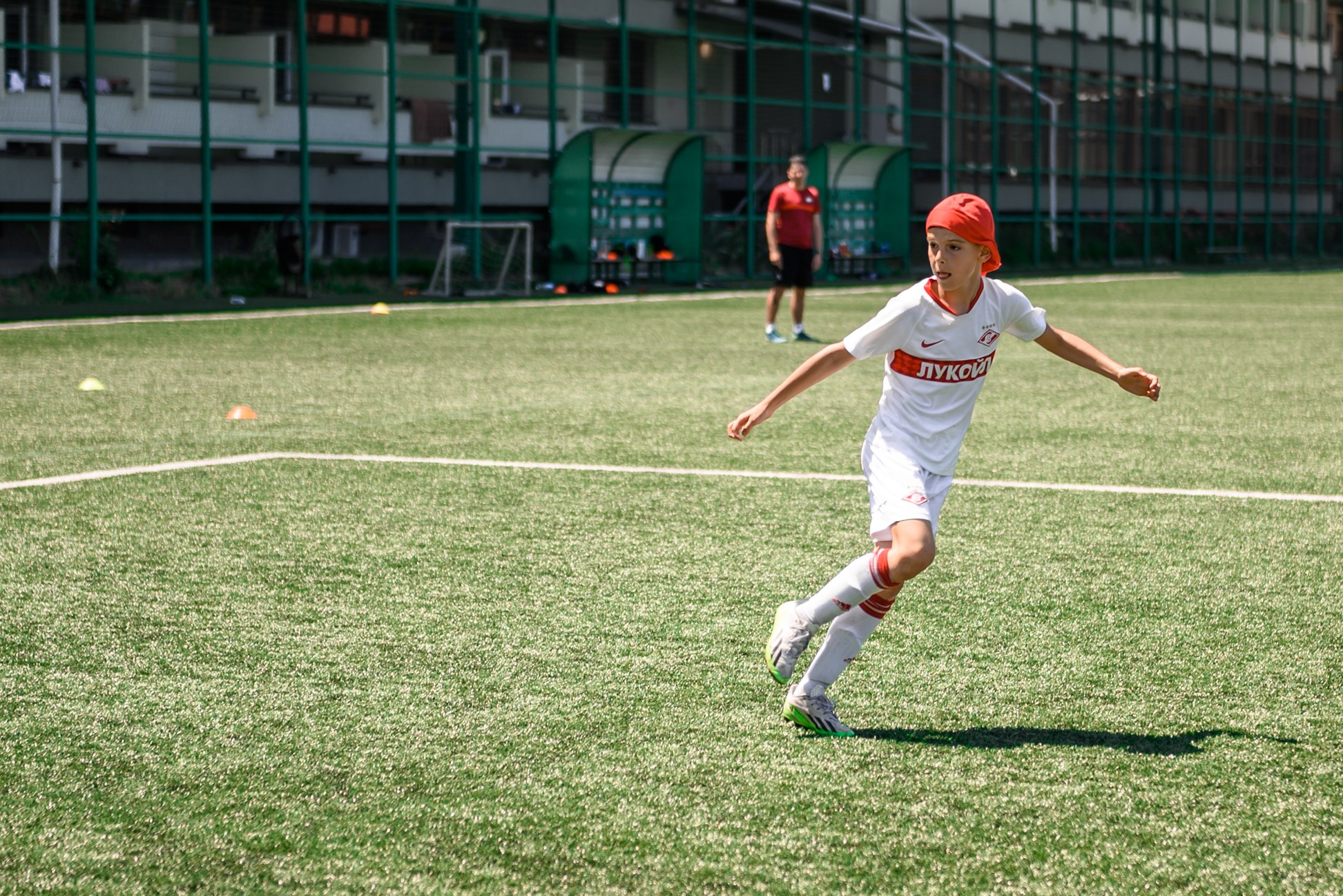 Детский лагерь футбольной школы Спартак. Свадебный и семейный фотограф София Невская