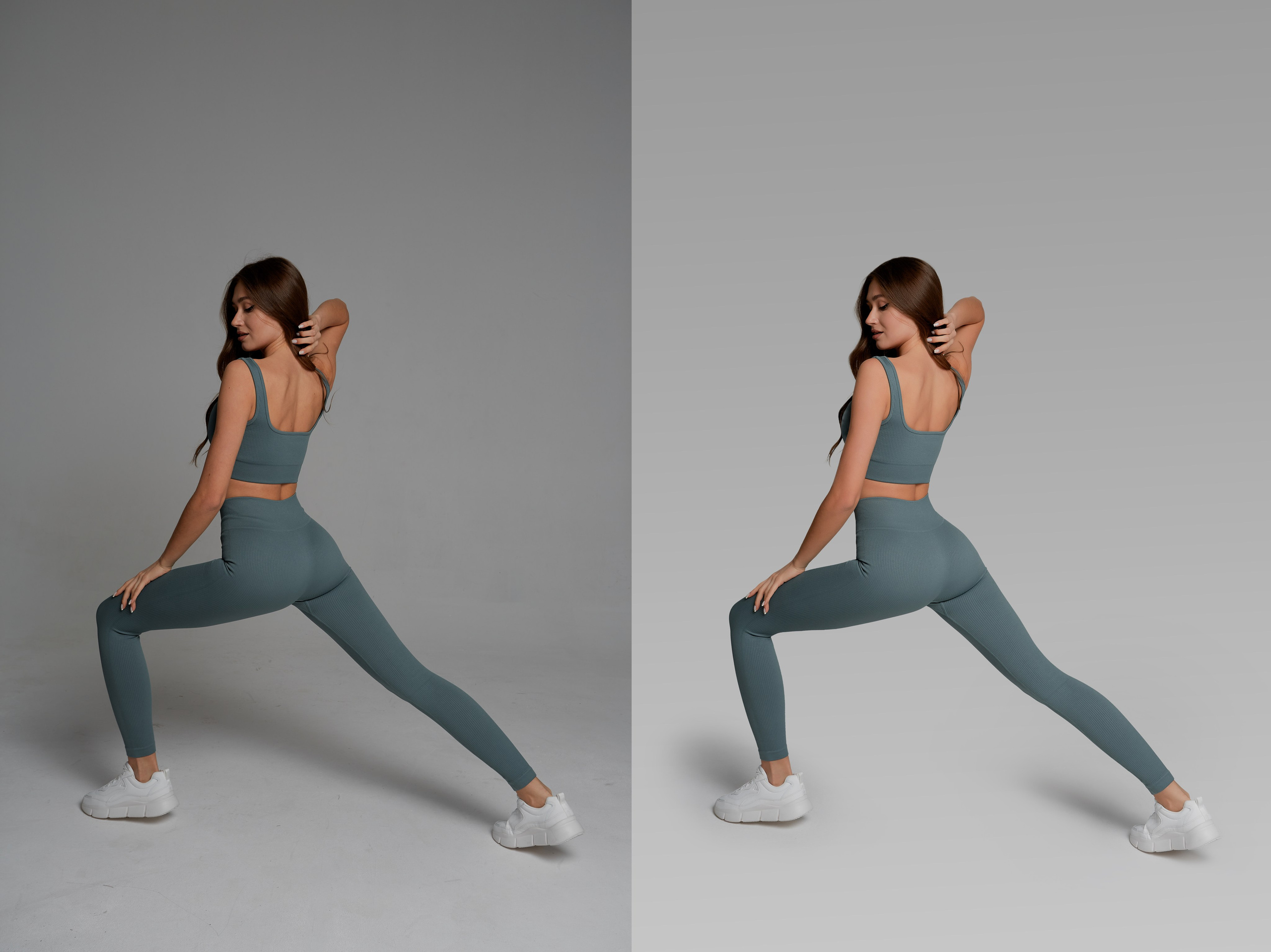 Ретушь портретов для рекламы спортивной одежды — динамика и стиль! | Студия SVITHART