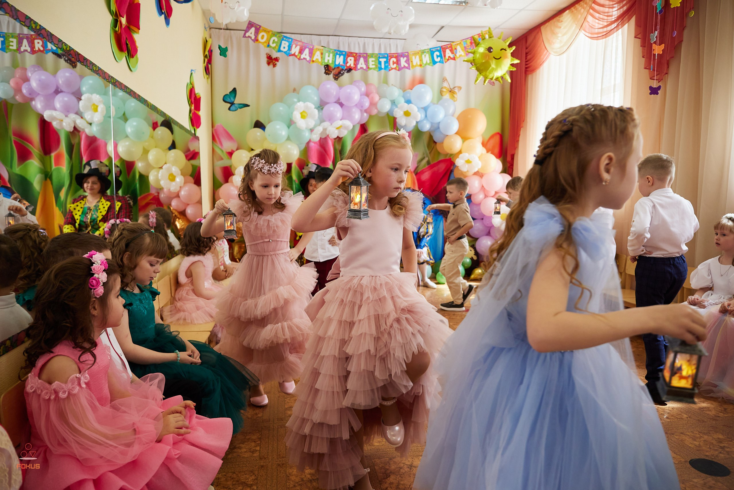 Выпускной детский сад. Спортивный фотограф Некрасов Денис