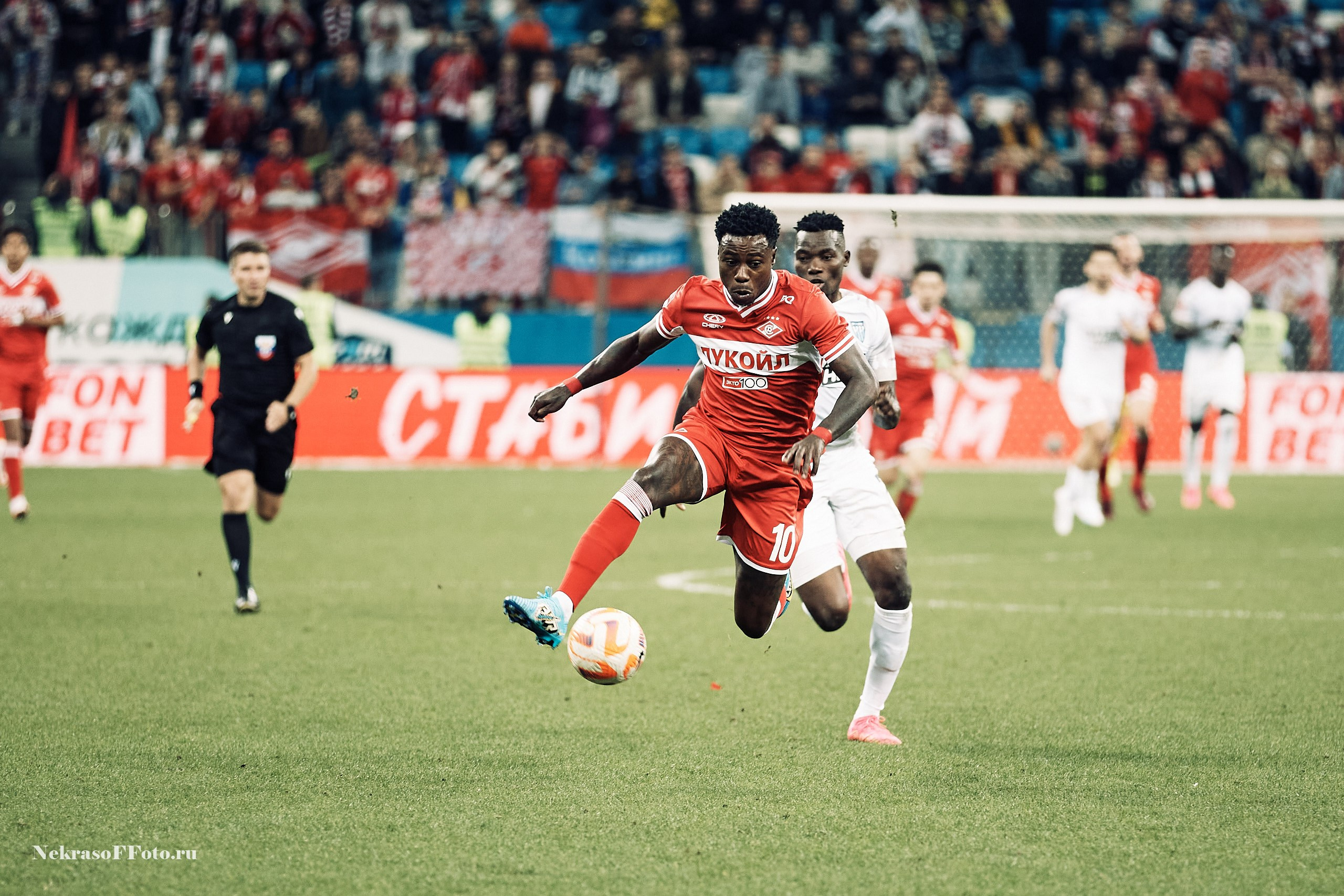 РПЛ ФК Пари НН- ФК Спартак. Спортивный фотограф Некрасов Денис