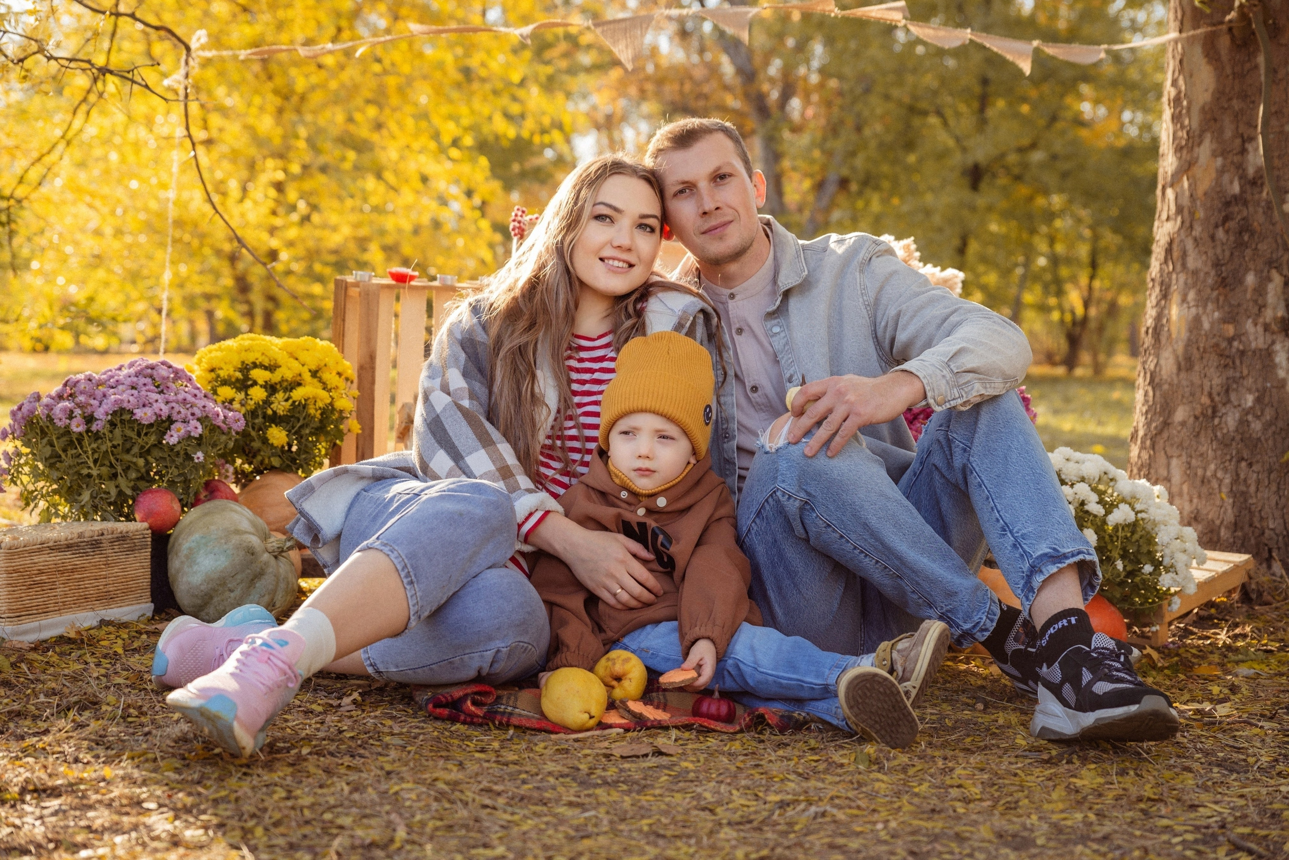 Фото день с тыквами. Семейный Фотограф в Краснодаре и крае