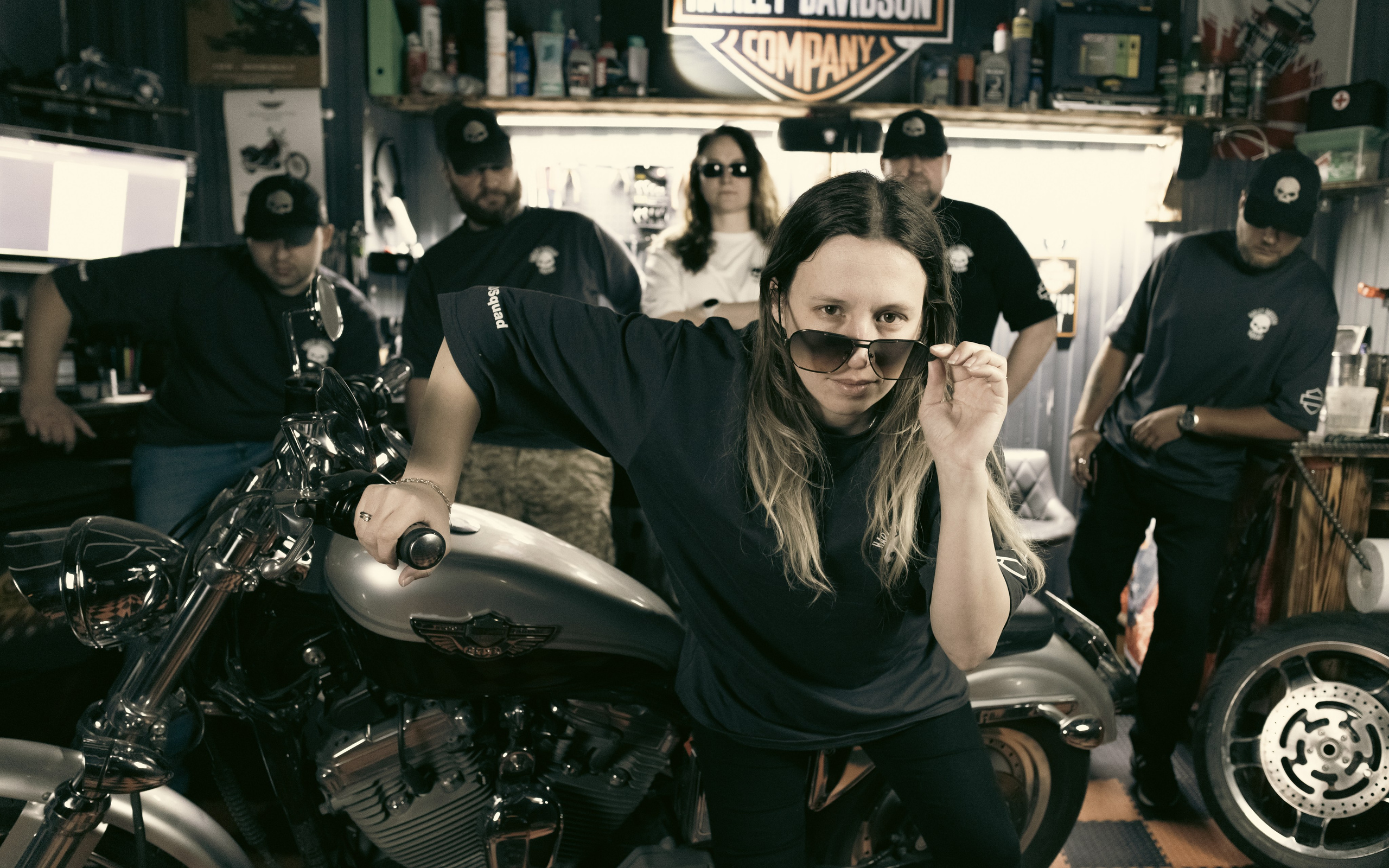Harley-Davidson Squad (Мерч). Павел Варг. Индивидуальный фотограф в Москве и Московской области