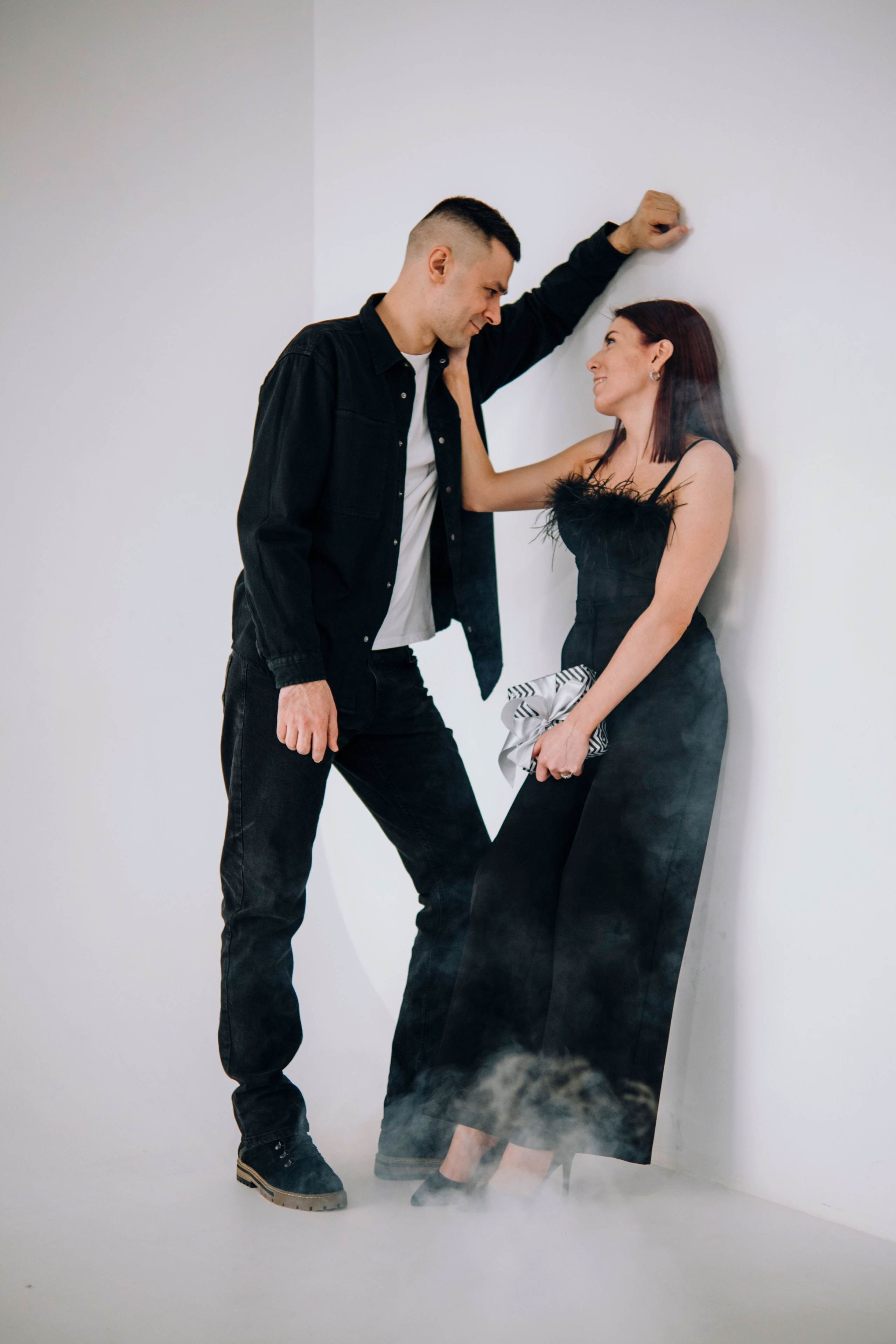 Новогодняя история Лёши и Лизы. Семейный и детский фотограф Анастасия Монченко