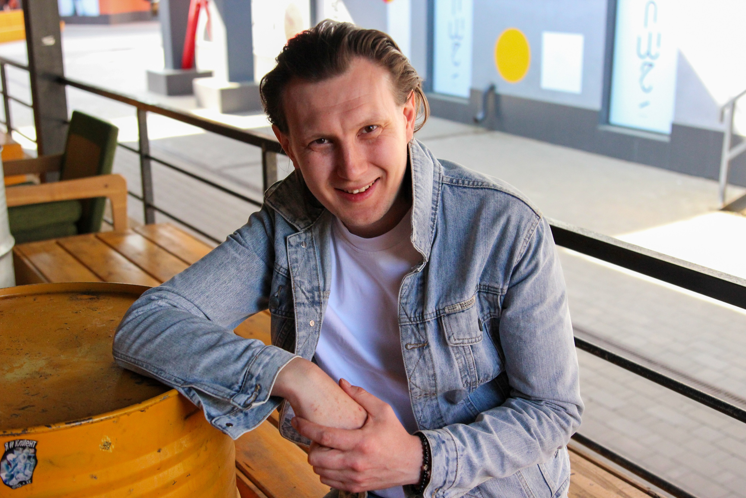 Евгений, фотосессия в арт-пространстве «Хлебозавод». Ваш личный фотограф в Москве Мила