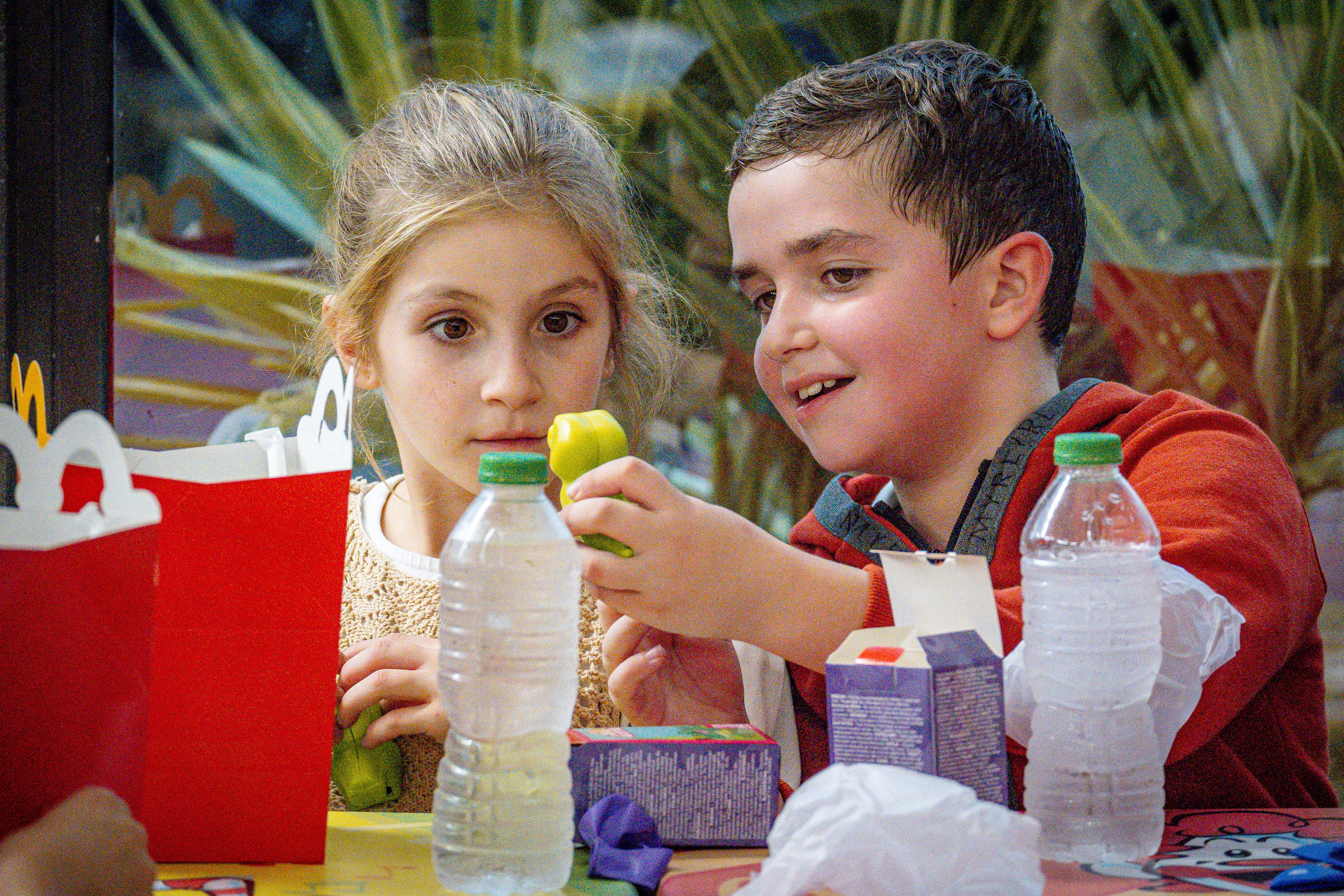 Kids Birthday McDonalds. IANA VOLITSKAYA. LifeStyle Photographer in Gibraltar