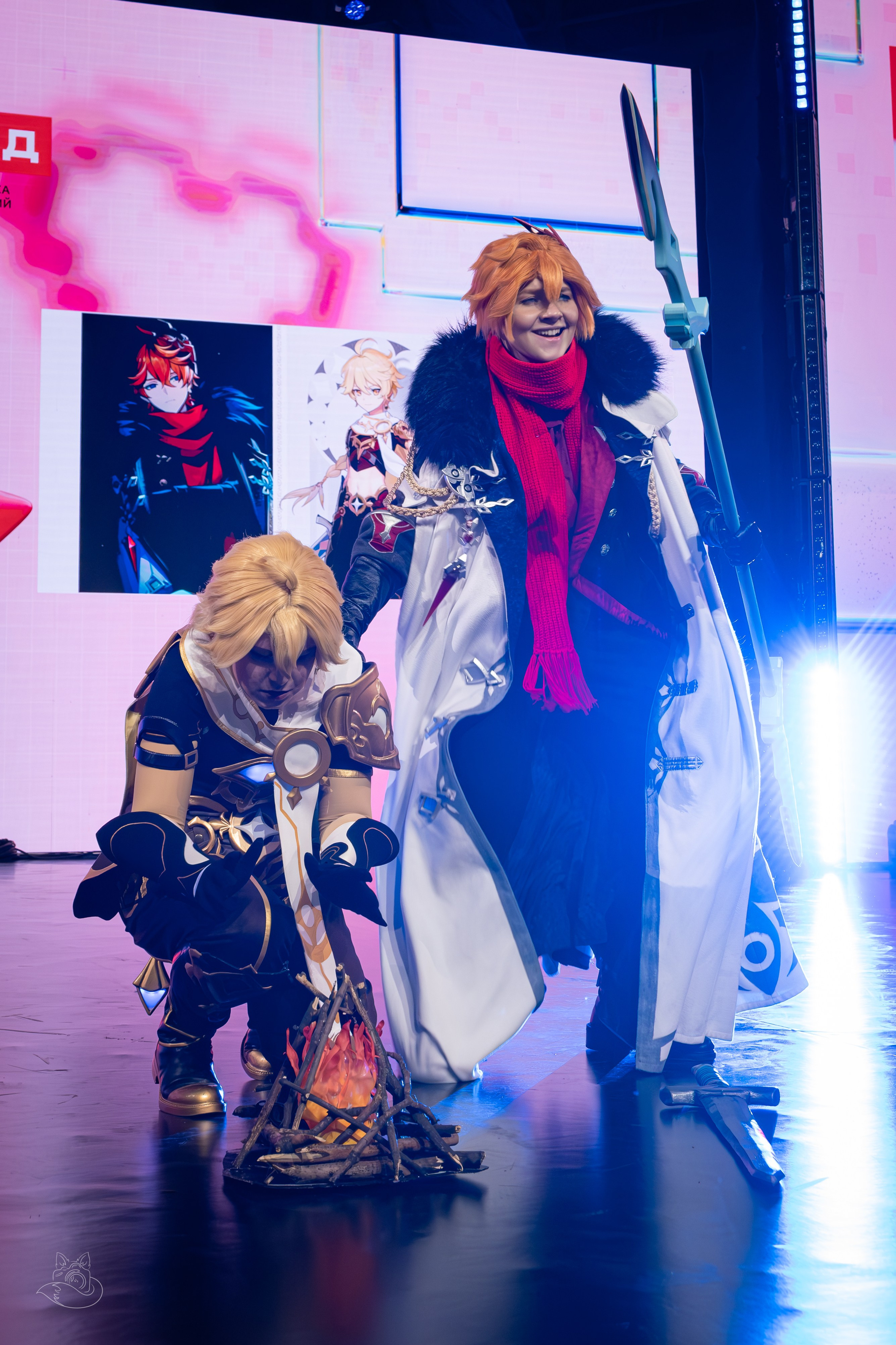 Сцена РЭД ЭКСПО 2024. Косплей фотограф