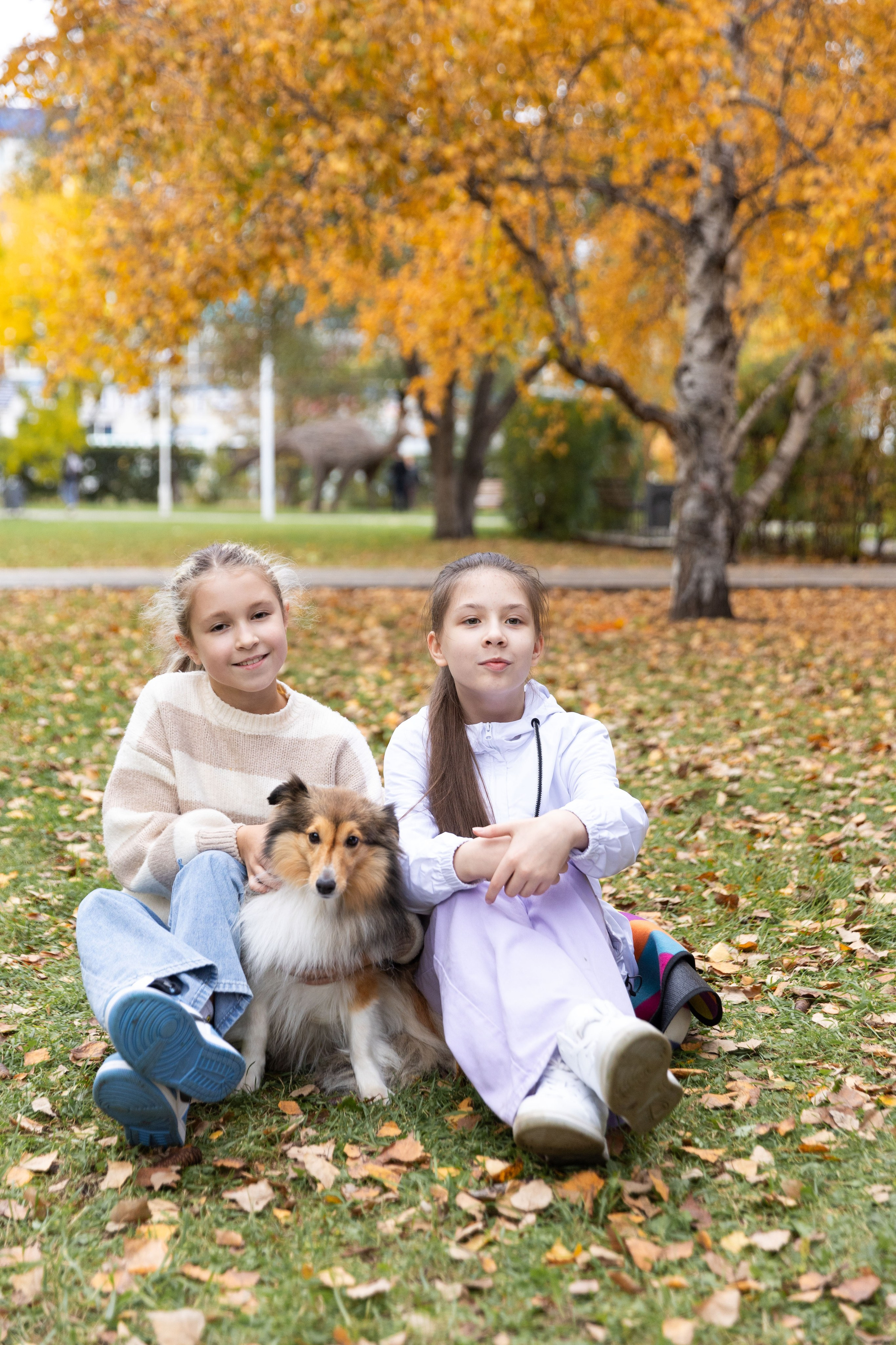 Осенняя фотосессия 4 Б. Семейный, детский, школьный фотограф в Благовещенске Яна Белоусова