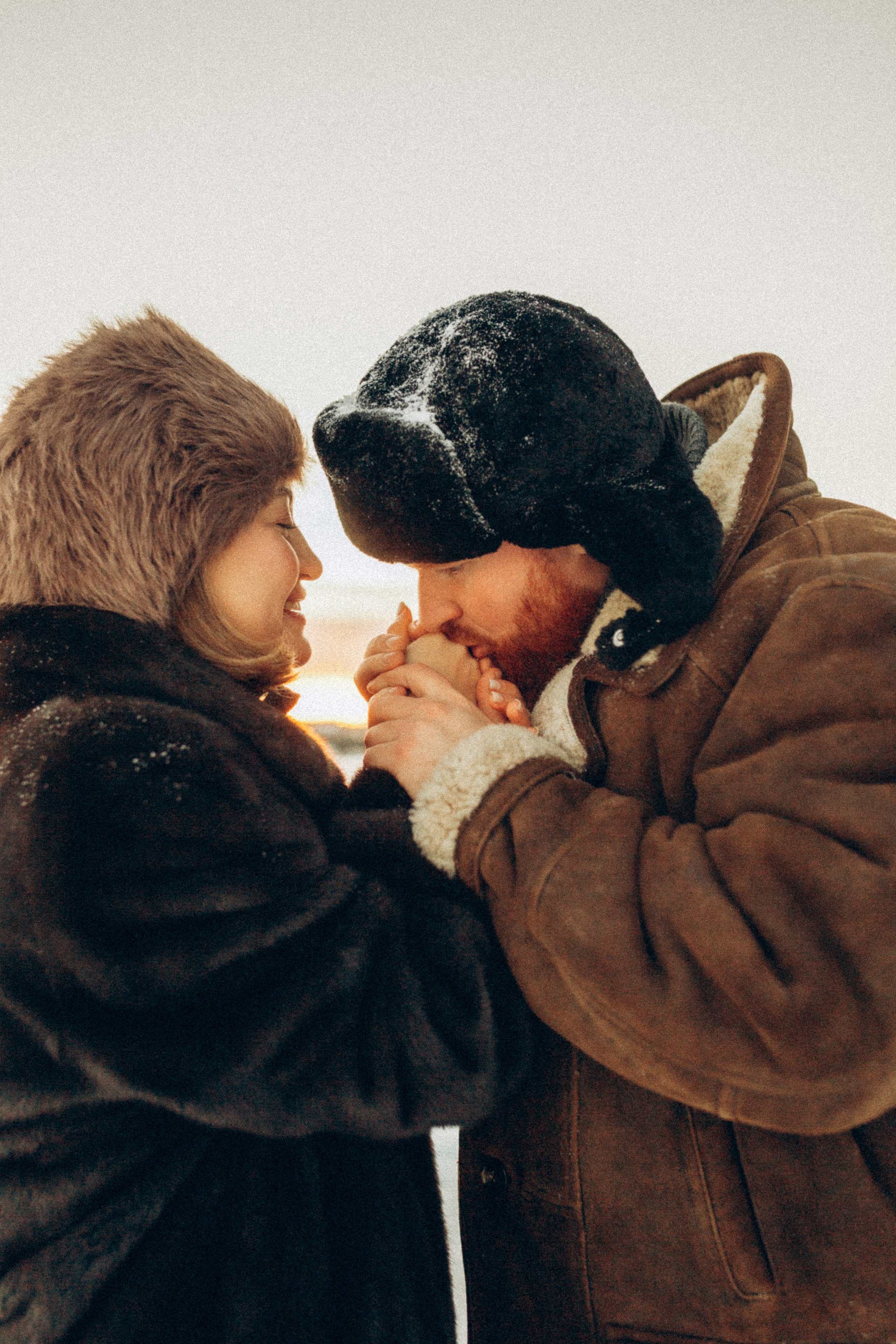 LoveStory зимняя. Фотограф Санкт-Петербург Князева Елизавета