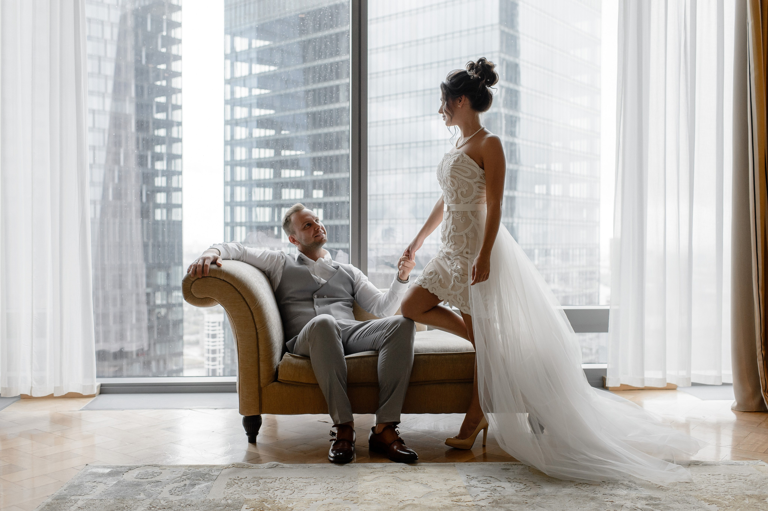 Moscow City Wedding. Wedding and Destination photographer Rustam Kalimullin