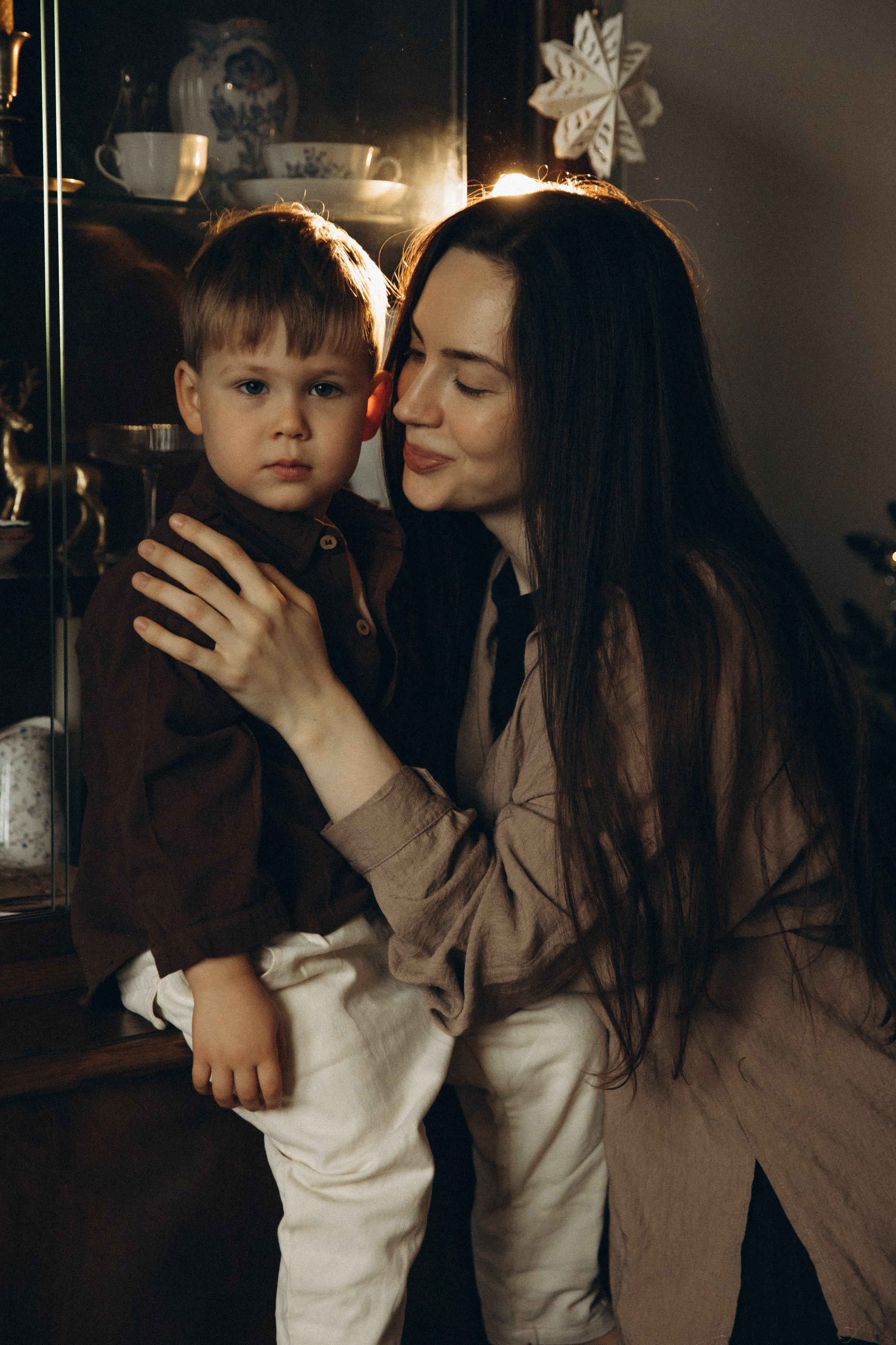 Фотосессия мама и сын. Семейный фотограф в Москве и Королеве Евгения Баукова