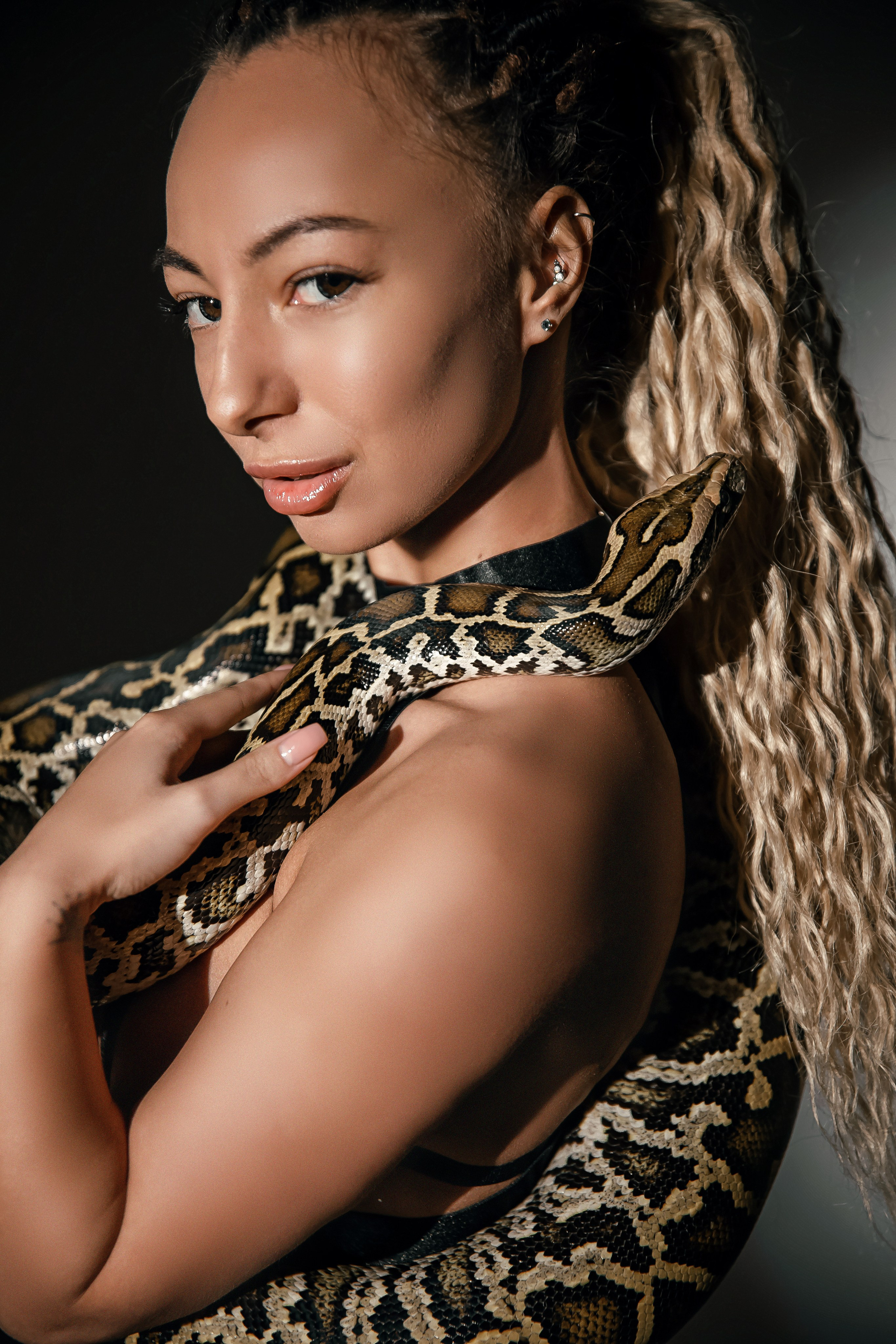 С Питоном. Рыжий Фотограф Иркутск