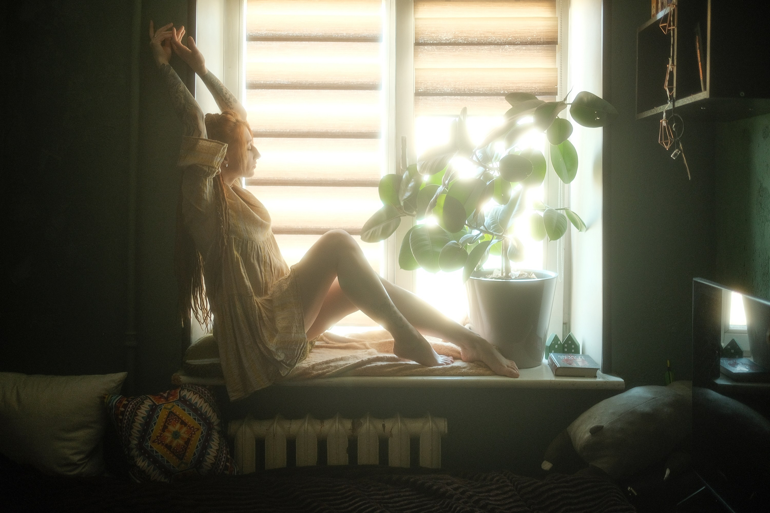 Smoky morning. Aleksandr Schafft