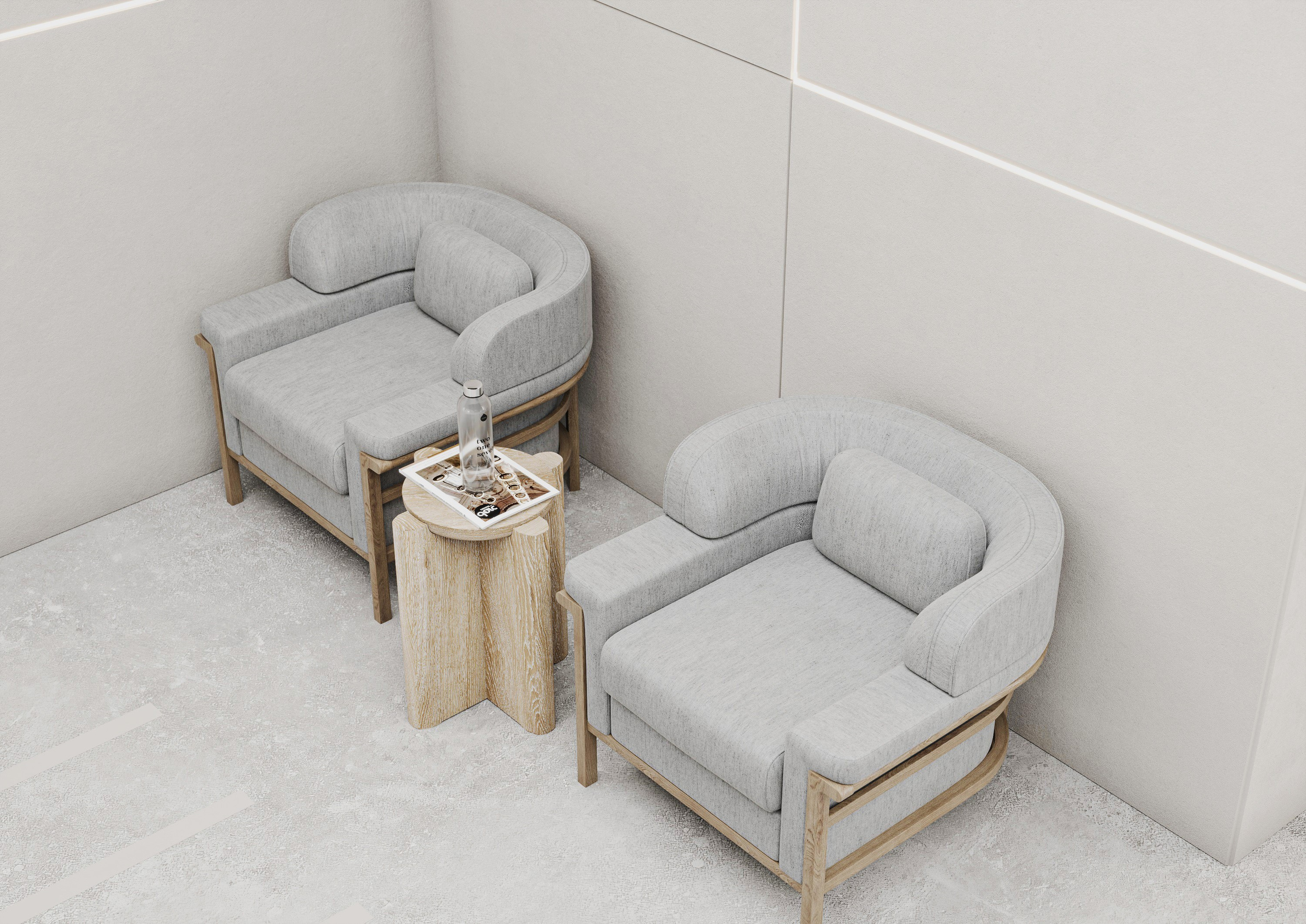 Офис 220 м². Ксения. 3D‑визуализатор