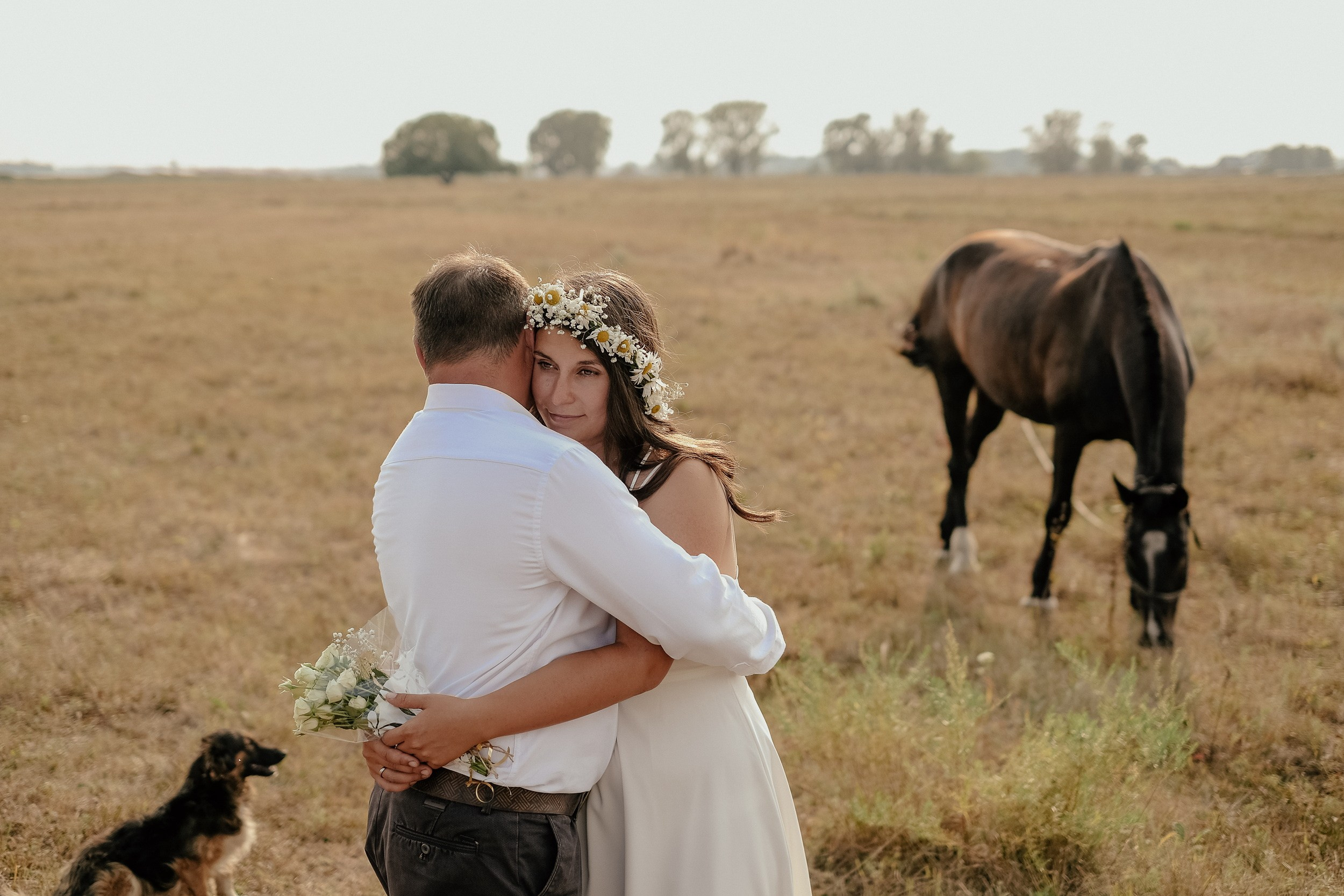 Свадьба на аэродроме