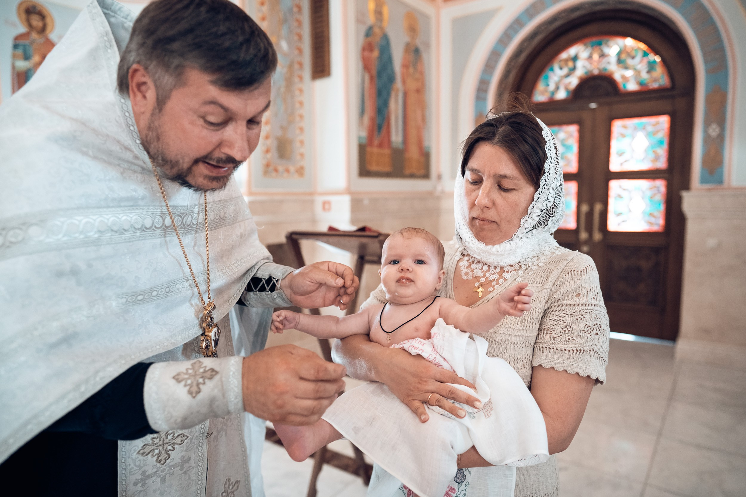 Крещение в Александро-Невском соборе Симферополь. Церковный фотограф Севастополь