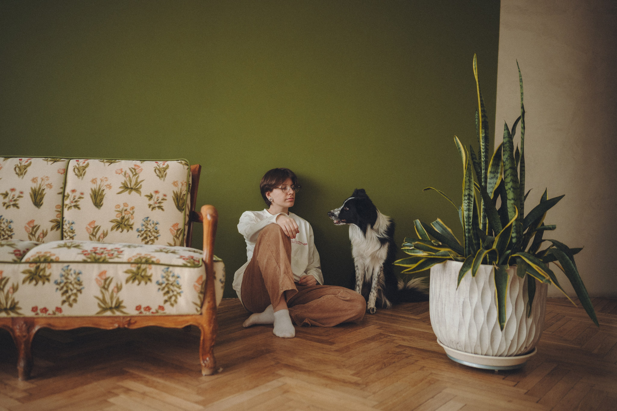 Настя и Рэги. Семейный фотограф анималист Ананьева Мария — Москва