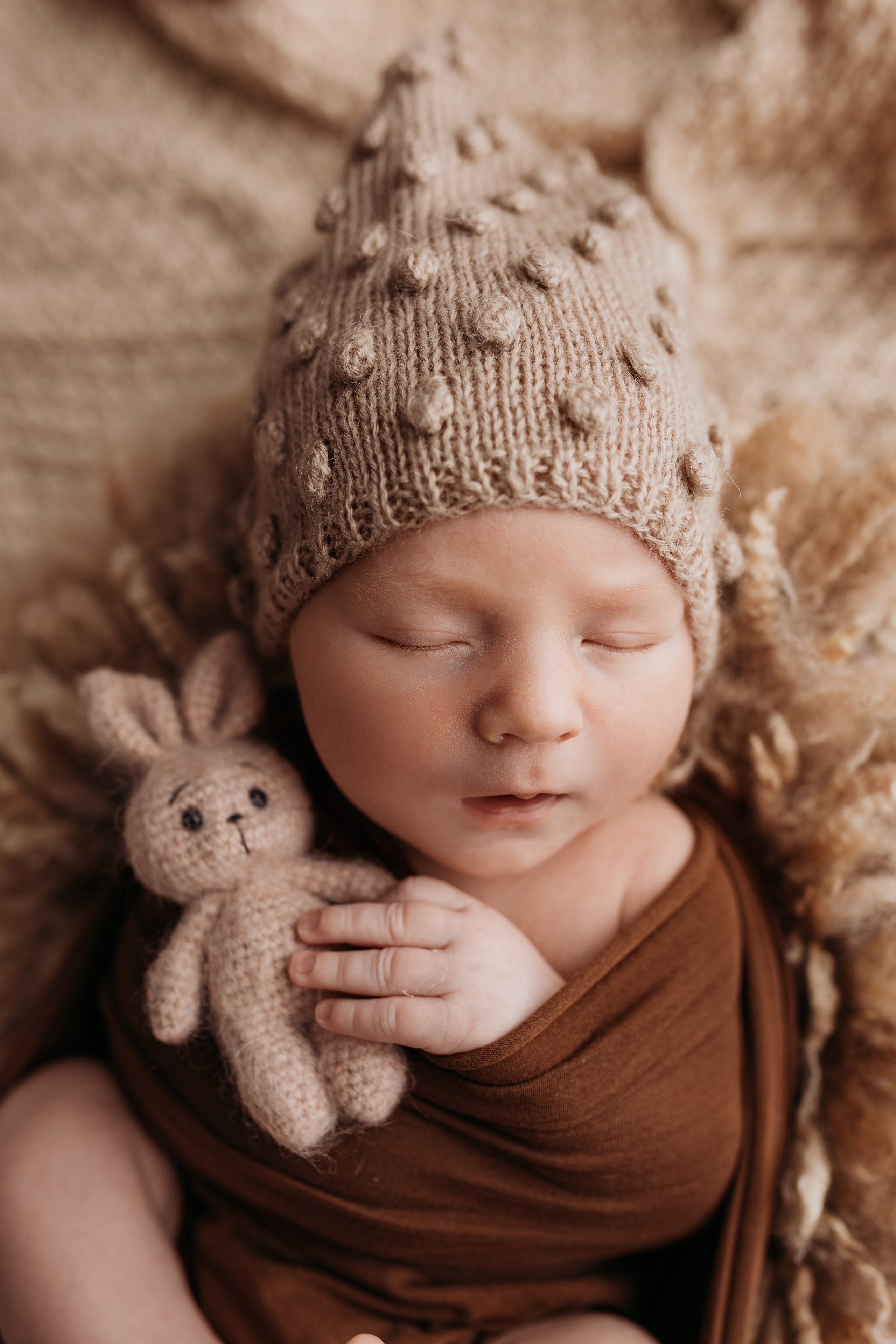 Фотосессия новорожденного в БОХО стиле. Фотограф новорожденных в г. Барнаул Ренпенинг Катерина