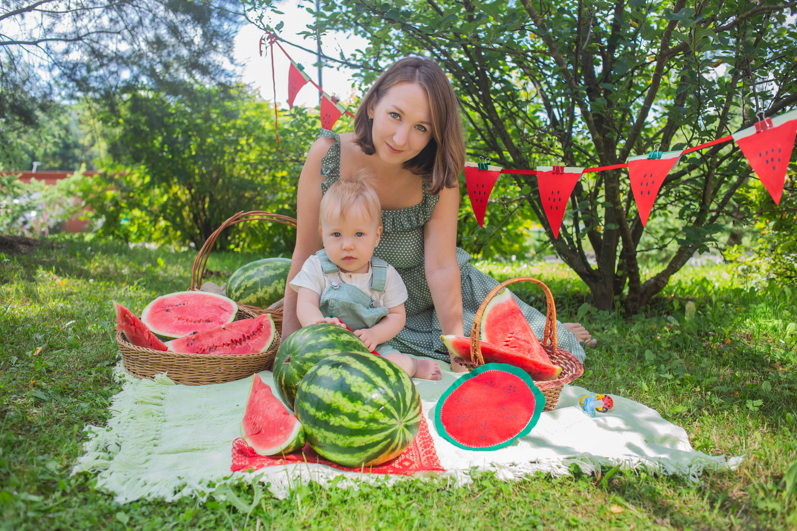 Арбузный фотодень в Жк Красногорский. Семейный и детский фотограф в Москве и МО — Александра
