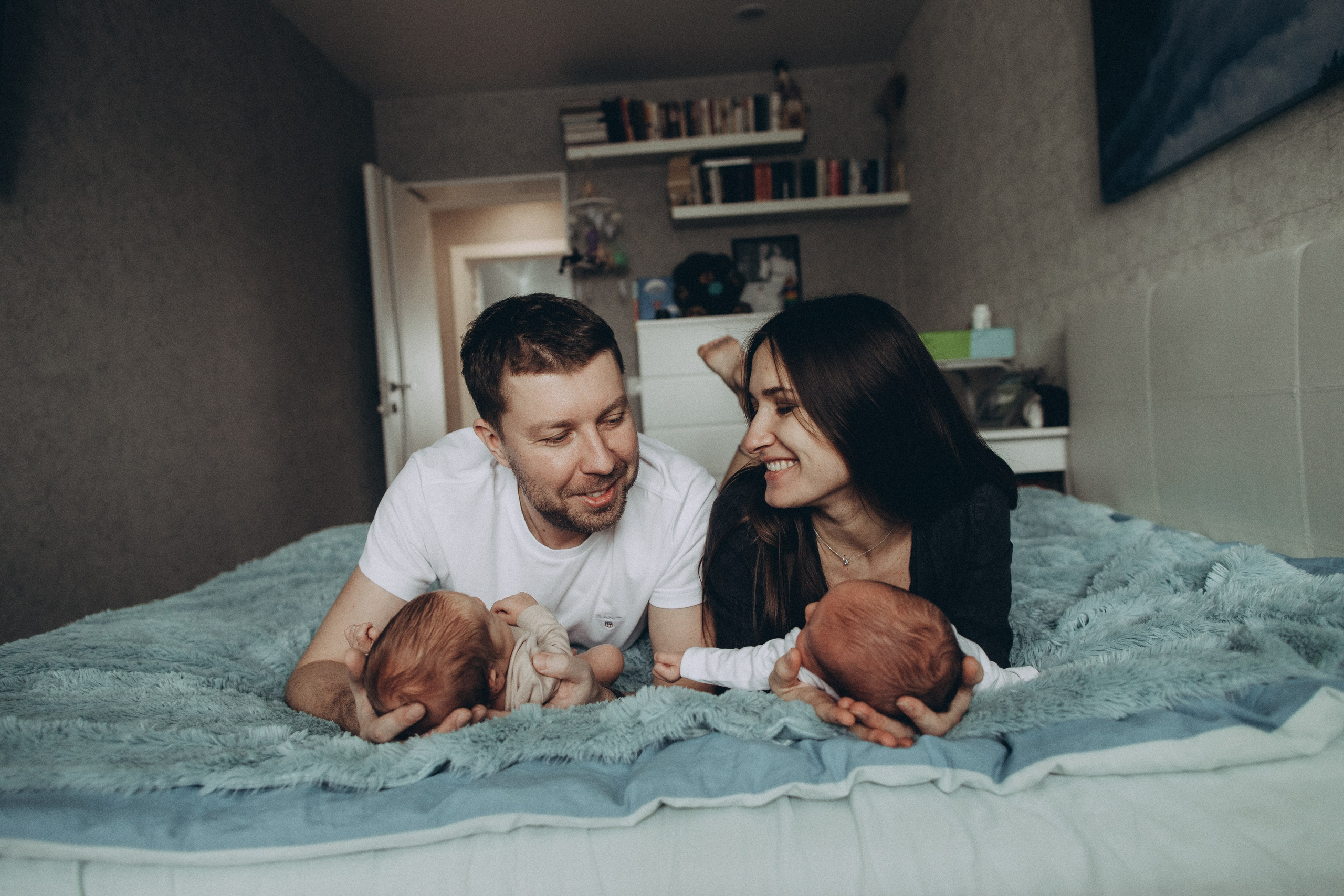 Федор и Георгий. Семейный фотограф новорожденных УФА Гульнара Зиновьева