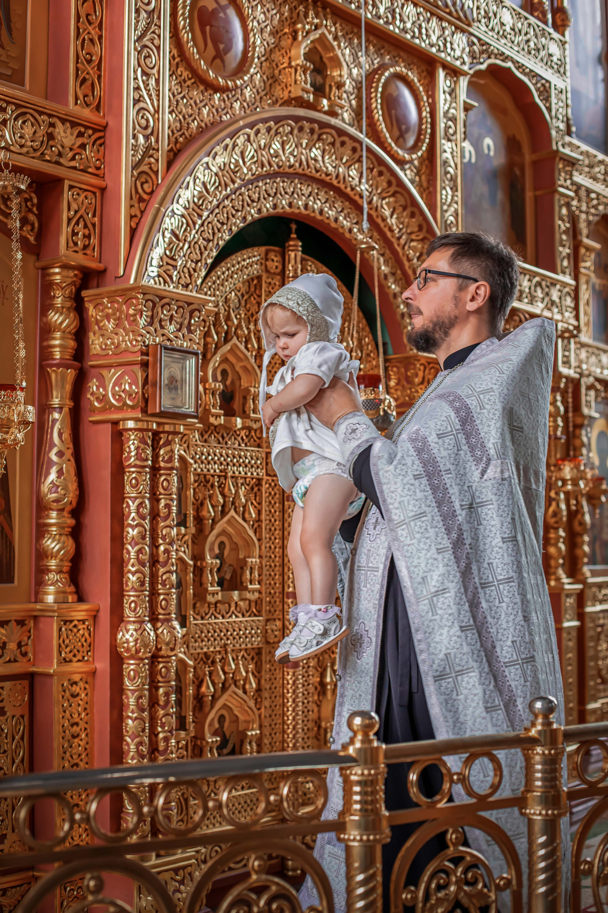 Крещение. Семейный и детский фотограф в Москве Ольга Кривенцова