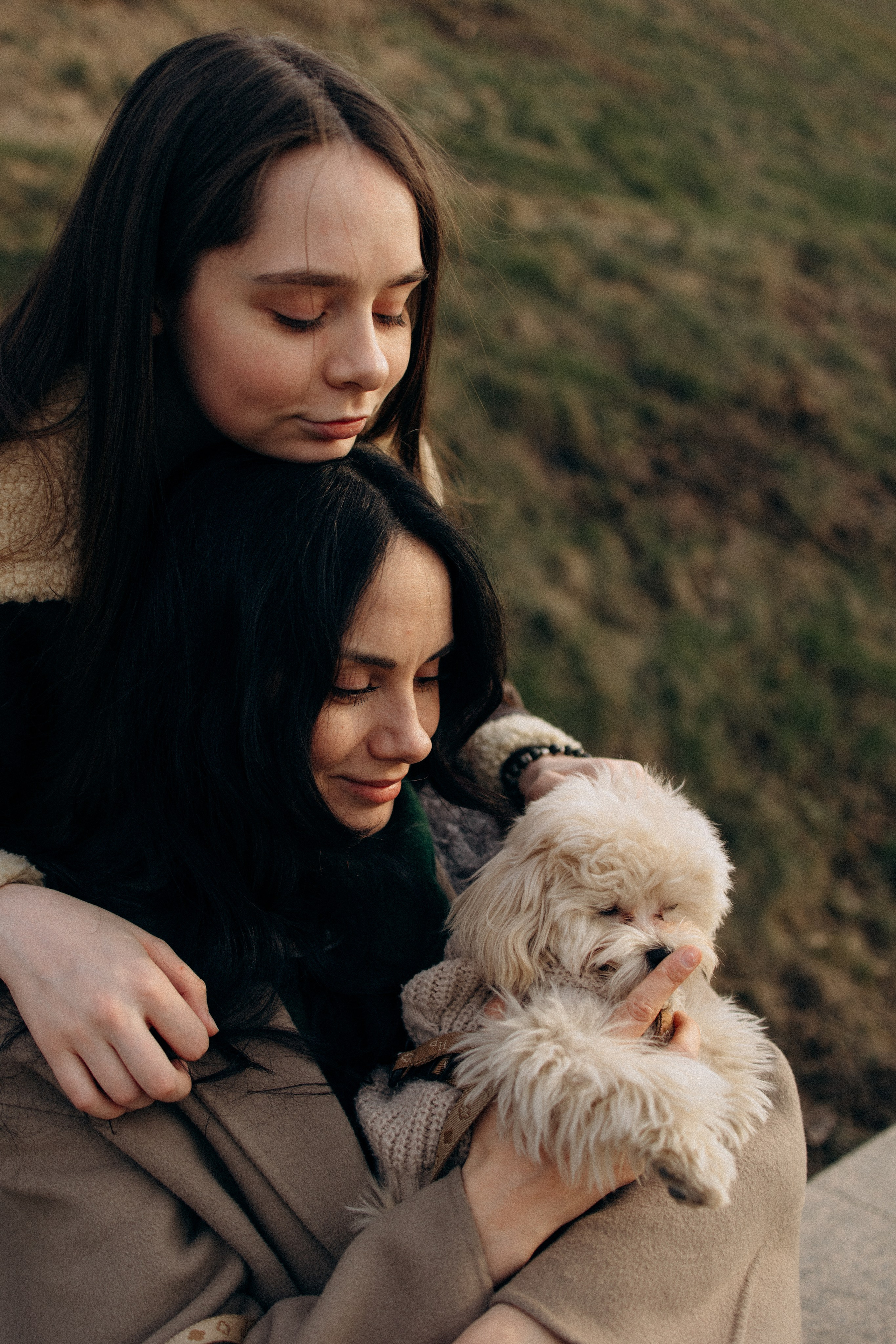 Маша, Лиза и Луна. Фотораф — анималист Мария Шистка