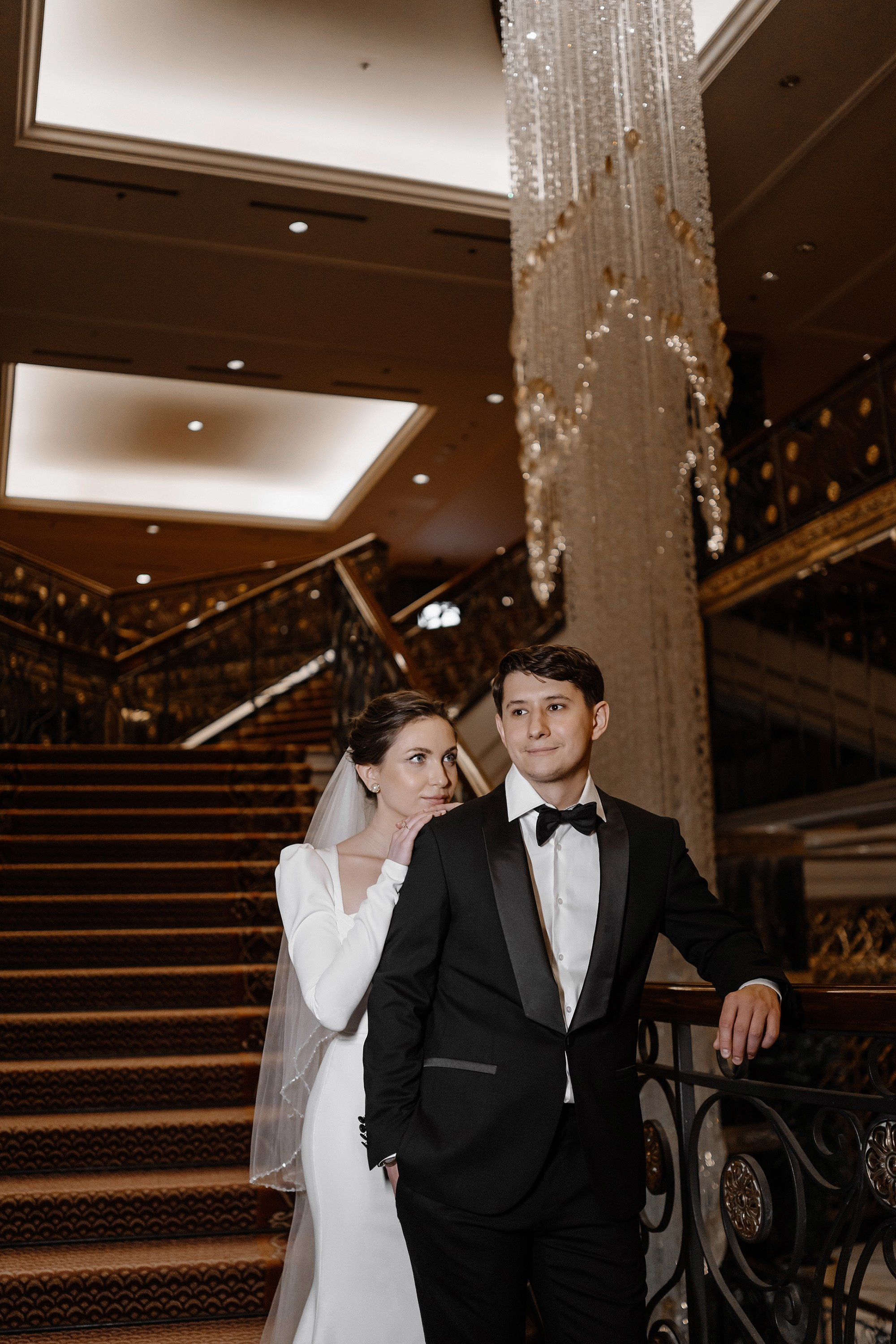 Фотосессия свадьбы в Lotte Plaza. Свадебный и семейный фотограф в Москве Светлана Зоткина