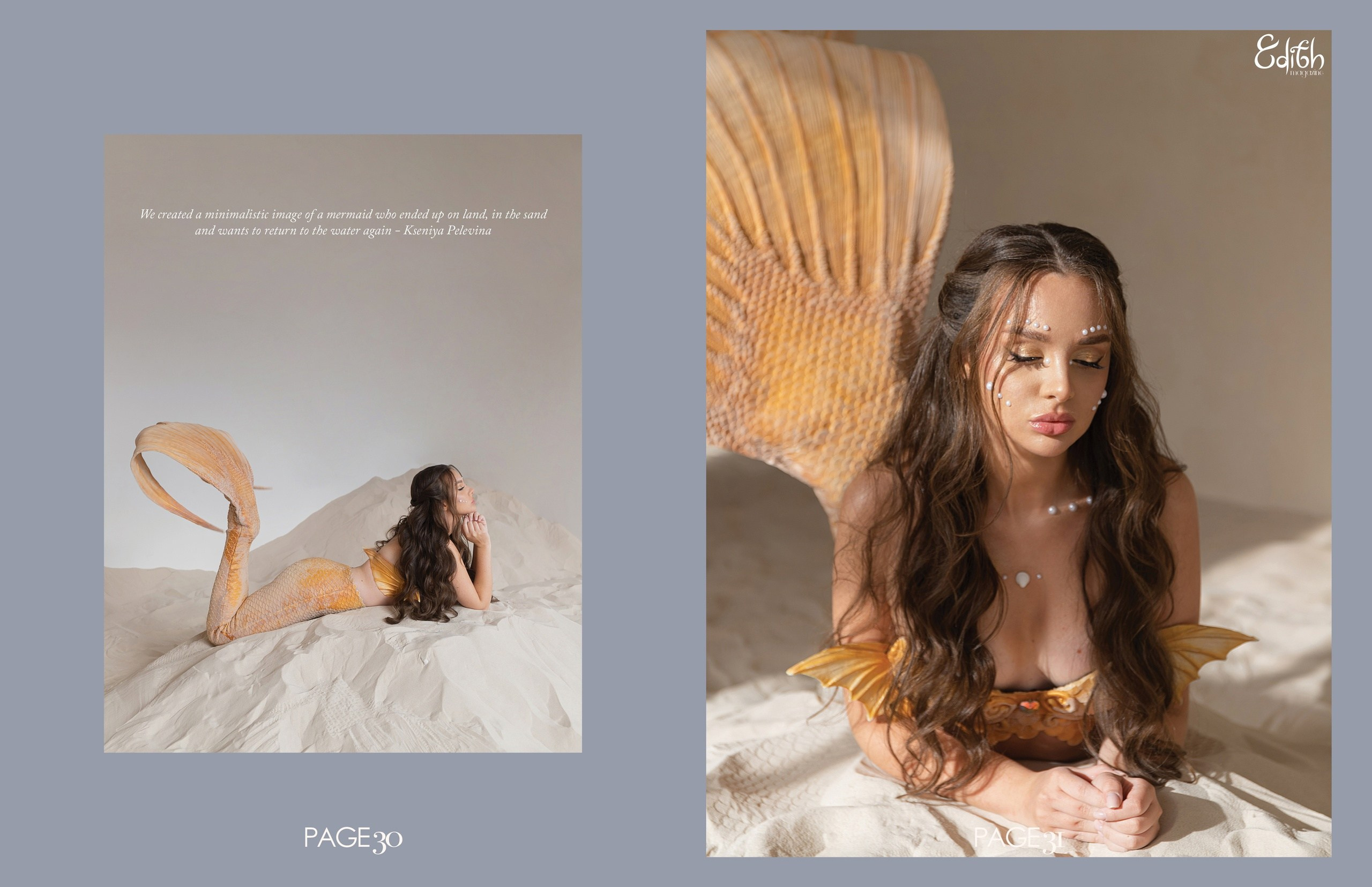 Edith magazine, USA. Утонченный фотограф в Санкт-Петербурге Ксения Пелевина