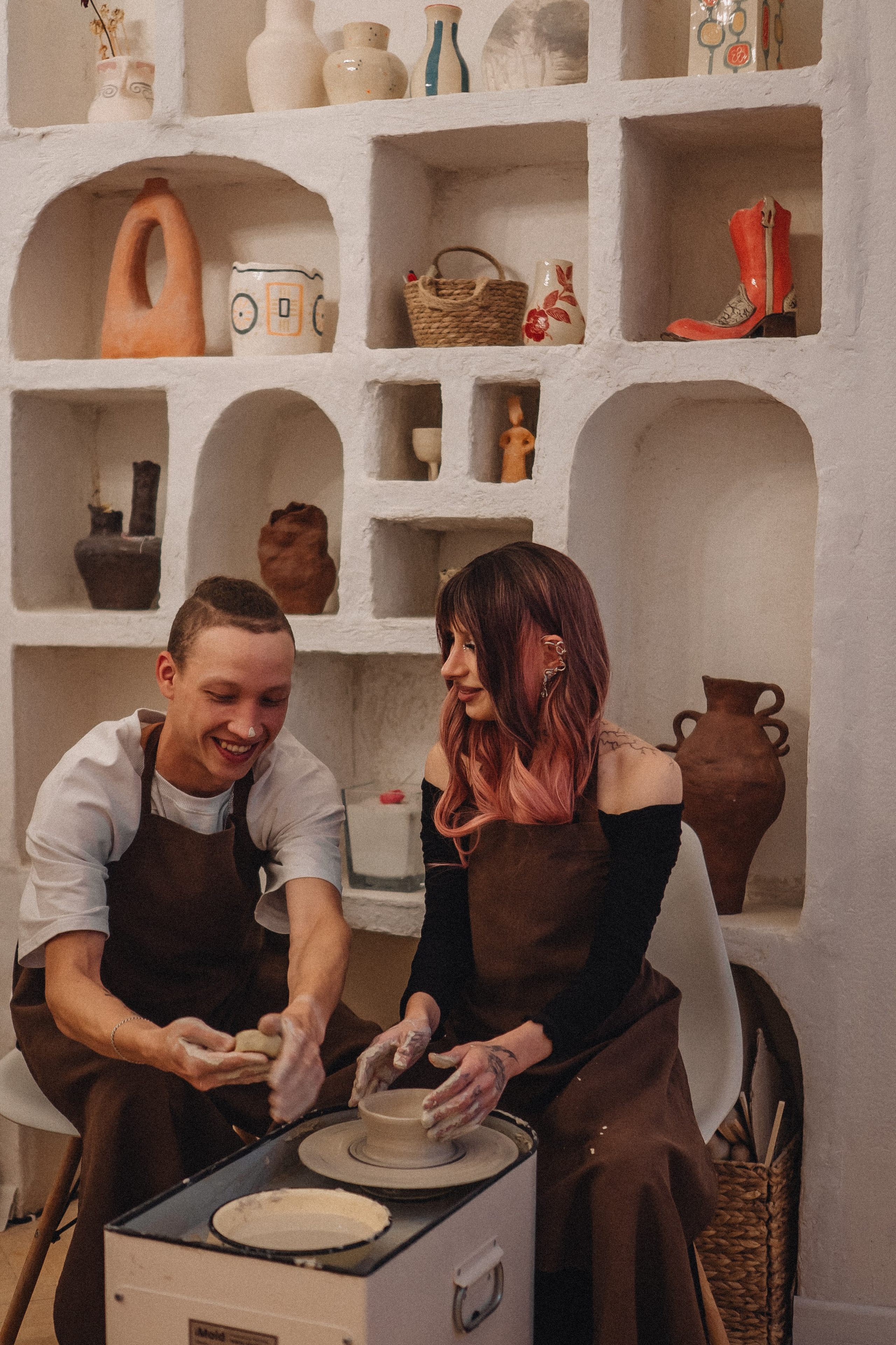 СВИДАНИЕ В ГОНЧАРНОЙ МАСТЕРСКОЙ. Профессиональный фотограф, Санкт-Петербург — Виктория Богомолова