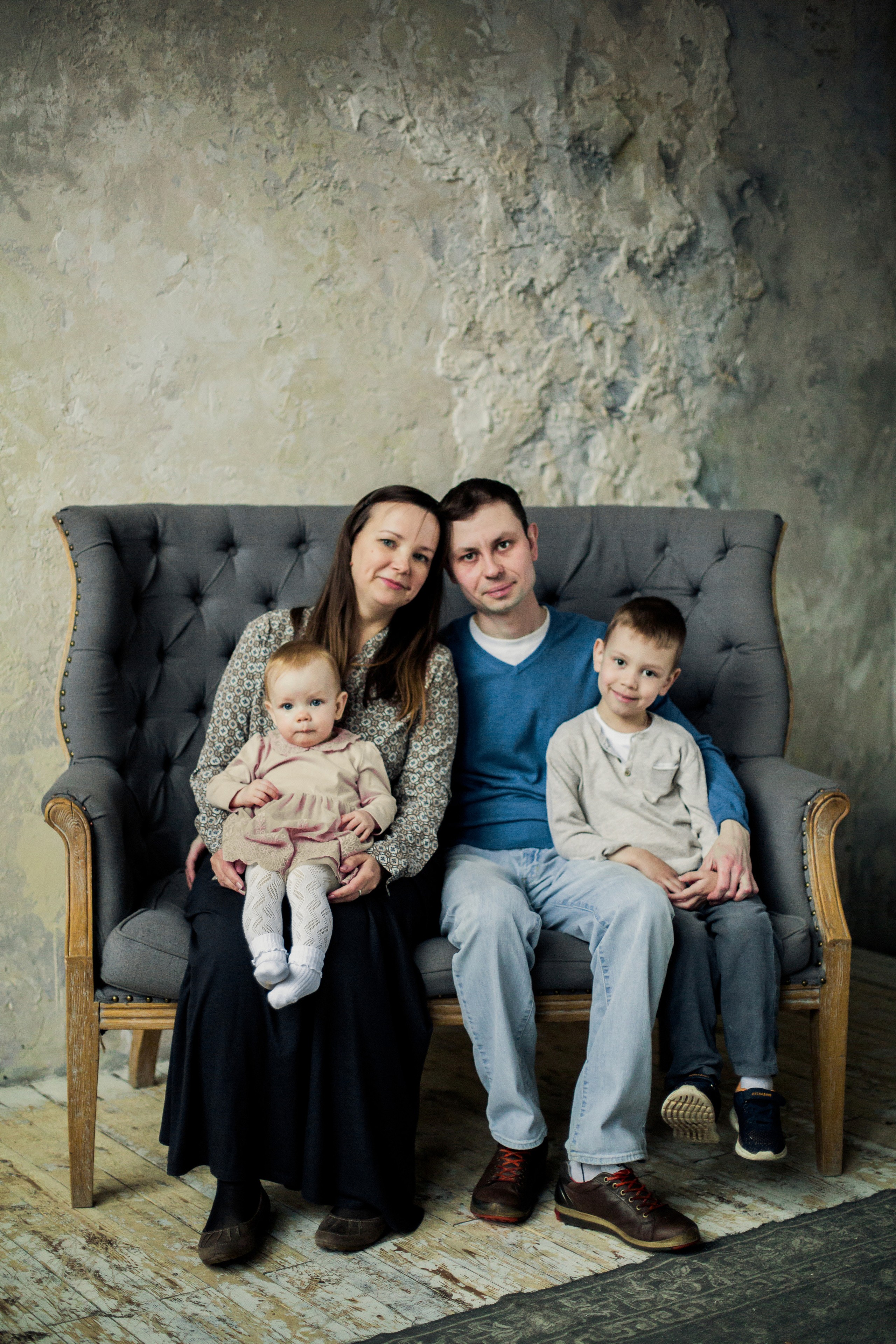 Таня, Антон, Глеб, Анютка). Детский, свадебный и семейный фотограф Юлия Курбатова, Санкт-Петербург