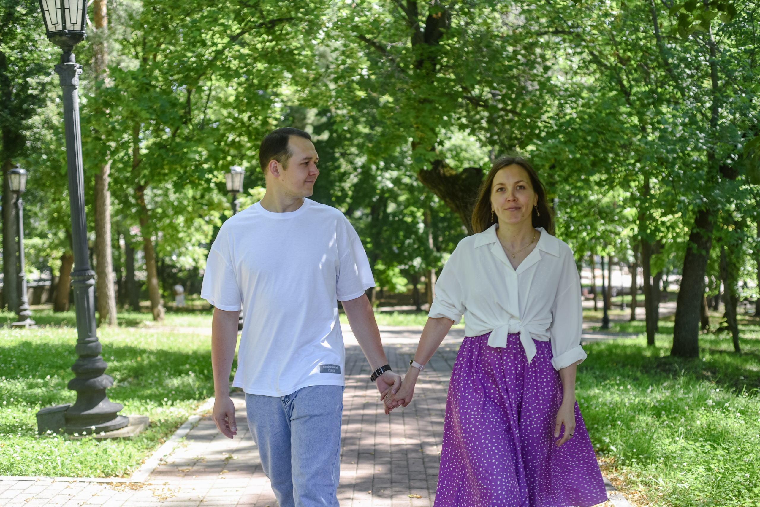 Семейная съемка в парке. Семейный и свадебный фотограф в г. Уфа Динара