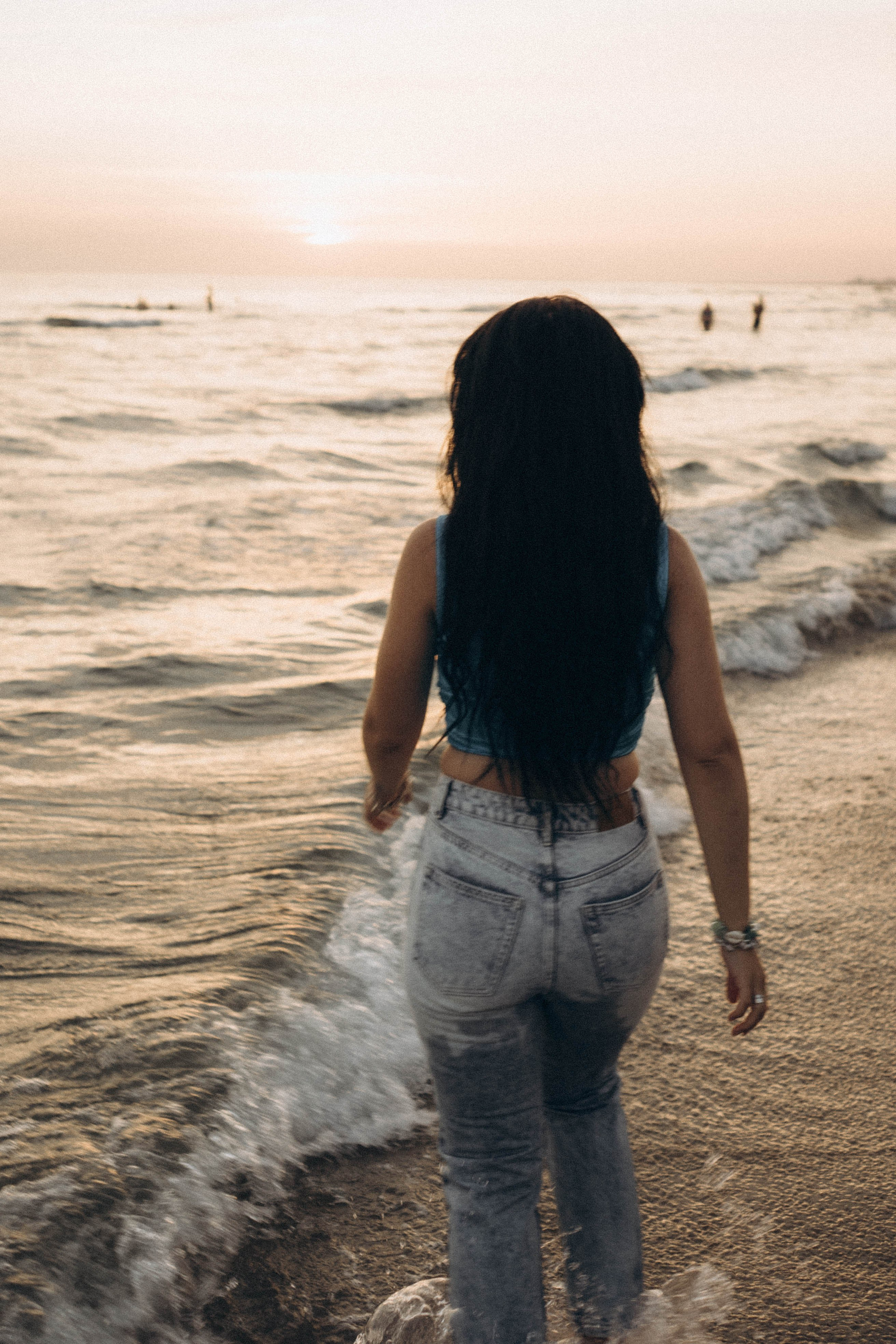 Июльский вечер на берегу черного моря. Профессиональный фотограф, Санкт-Петербург — Виктория Богомолова