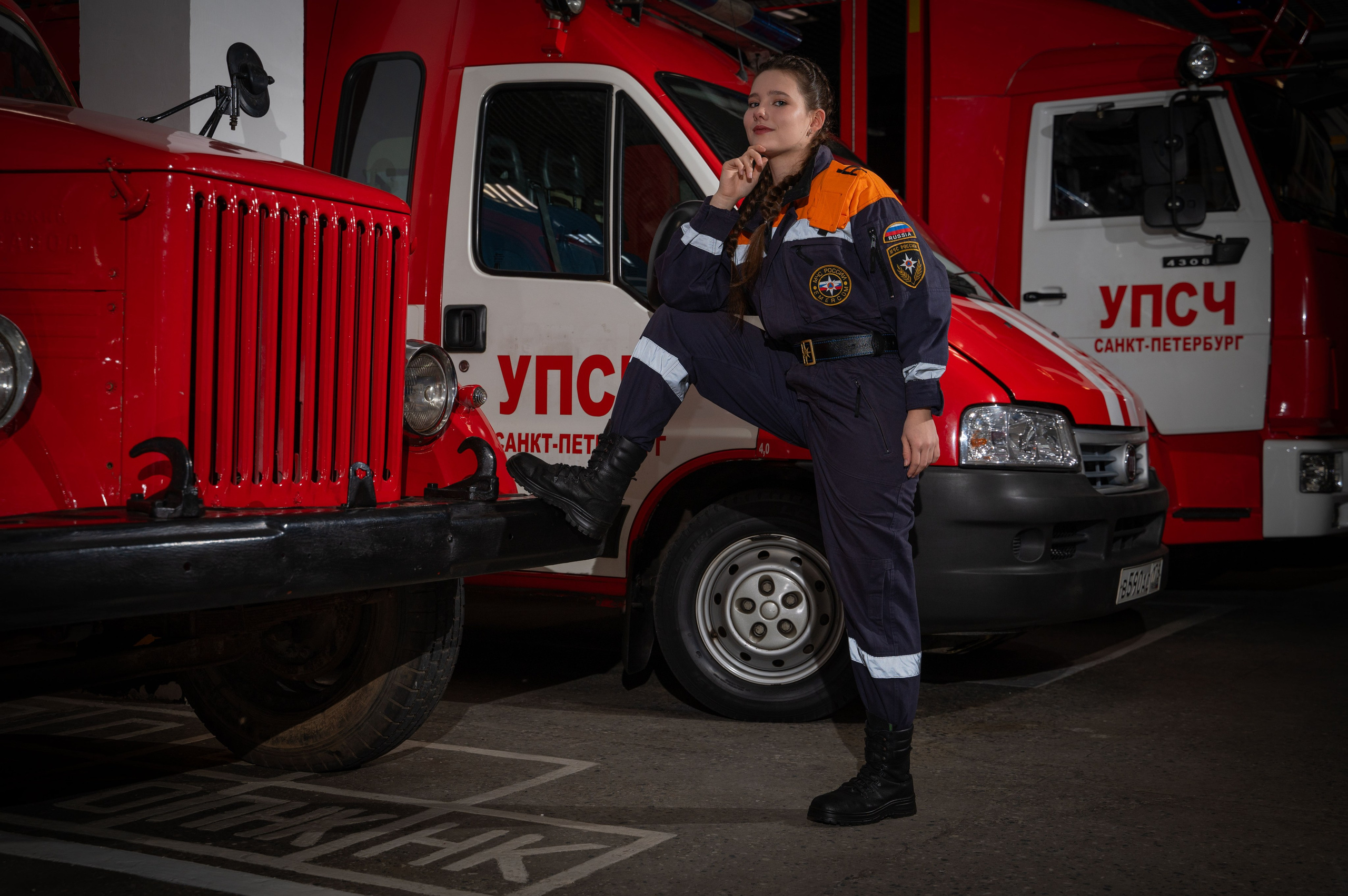 Девочки МЧС. г. Санкт-Петербург. Vadim Nevenglovskii Фотограф в разных жанрах