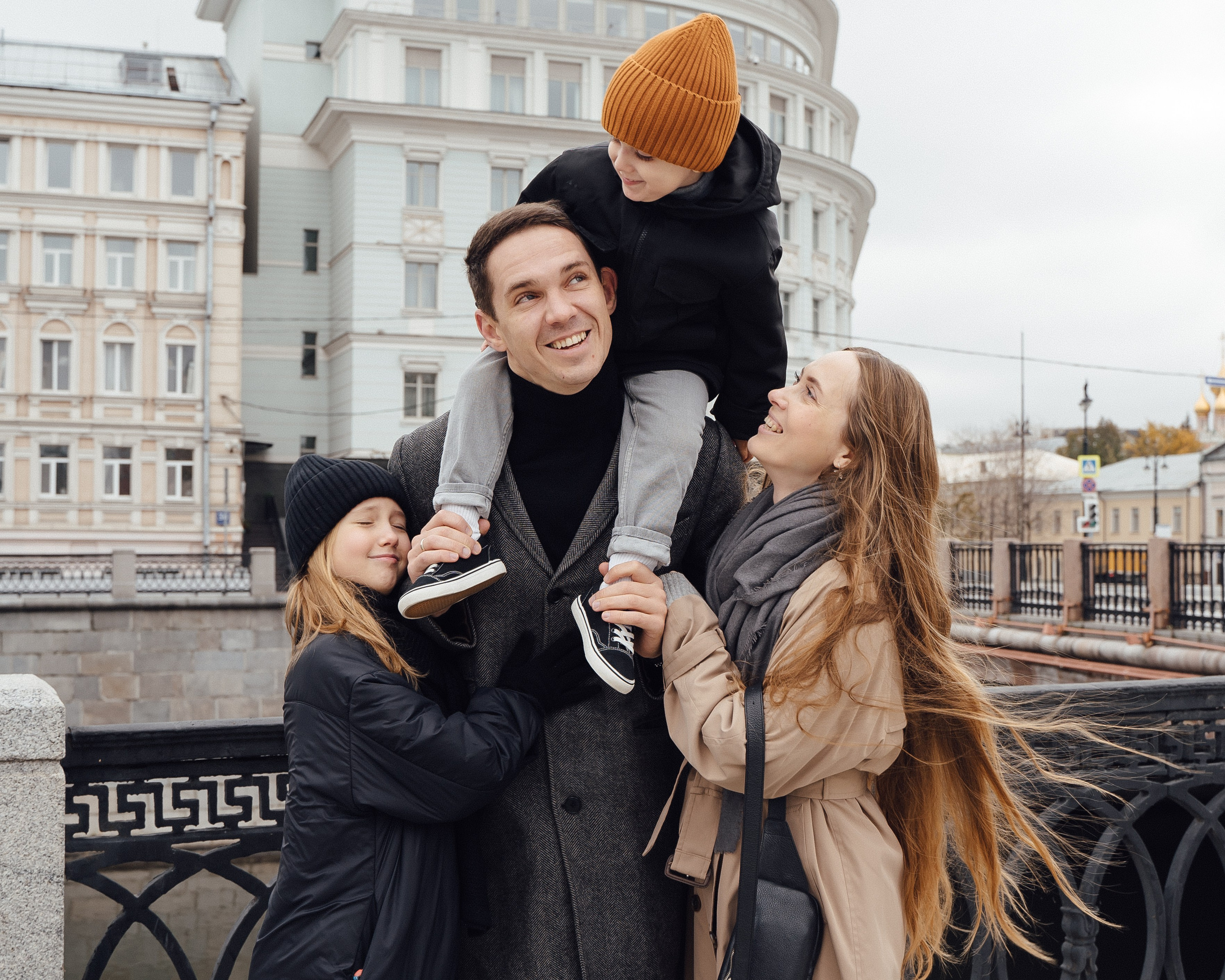 Осенняя прогулка. Творческий фотограф взрослых и детей в Москве Анна Блифернец