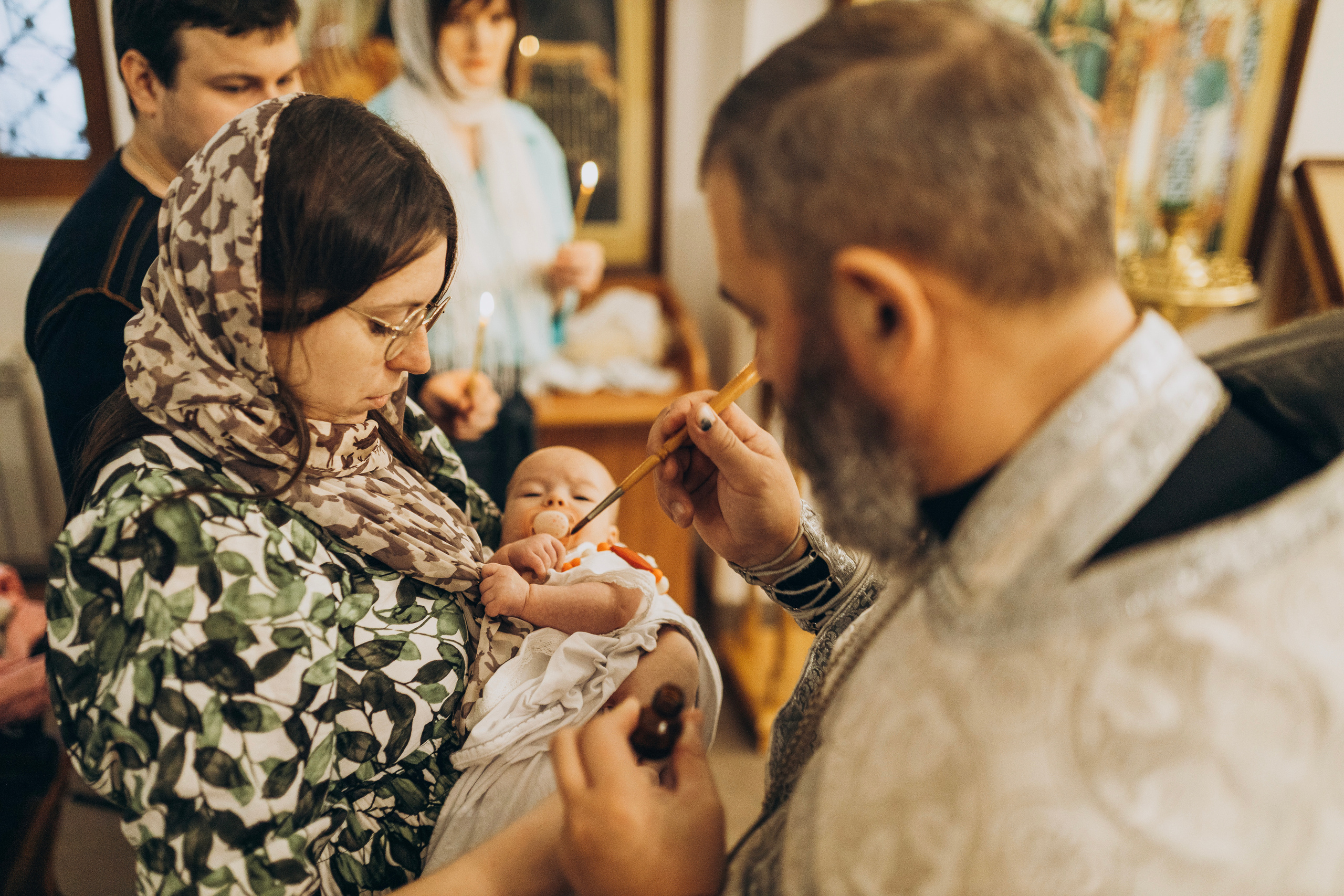 Таинство Крещения Ксении. Мария Беседина. Фотография о любви