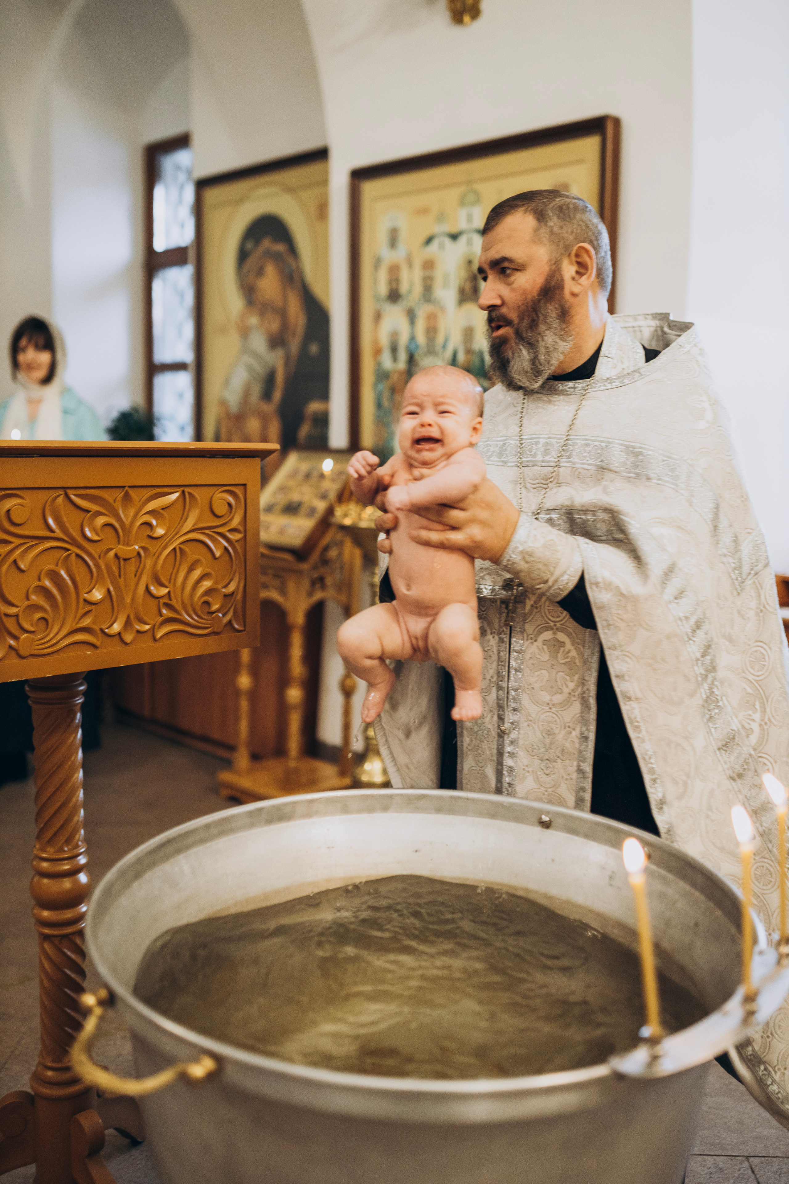 Таинство Крещения Ксении. Мария Беседина. Фотография о любви