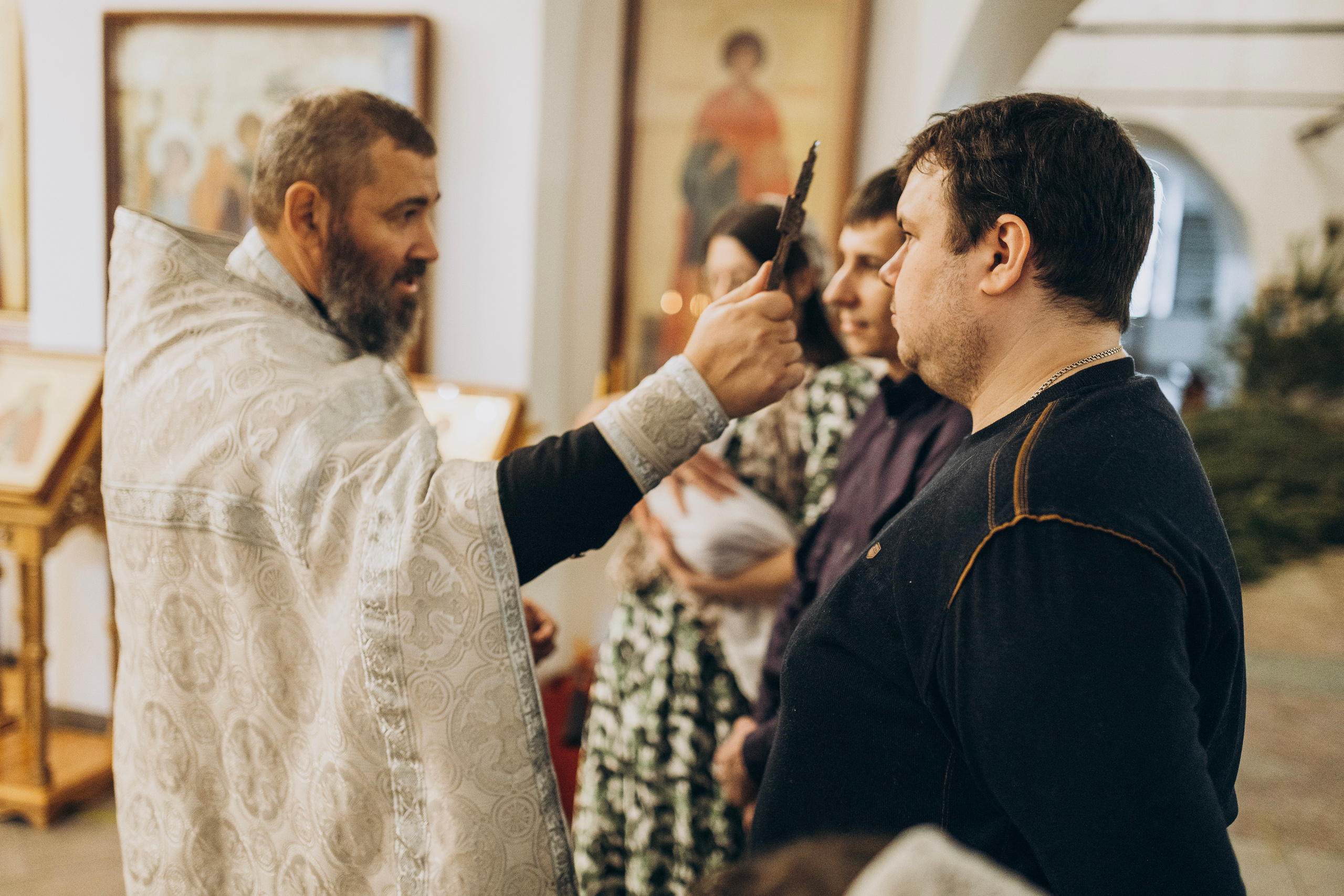 Таинство Крещения Ксении. Мария Беседина. Фотография о любви