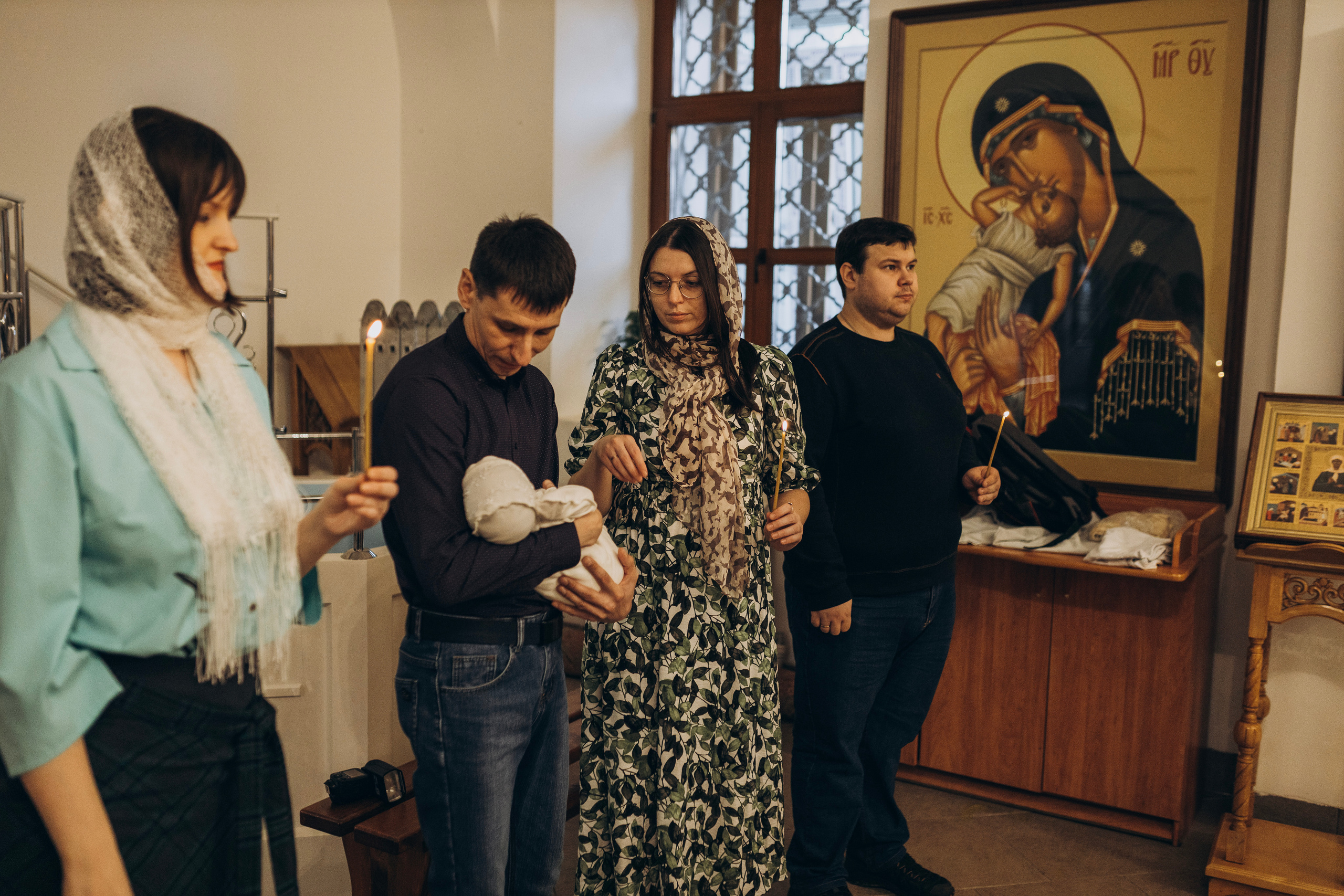 Таинство Крещения Ксении. Мария Беседина. Фотография о любви