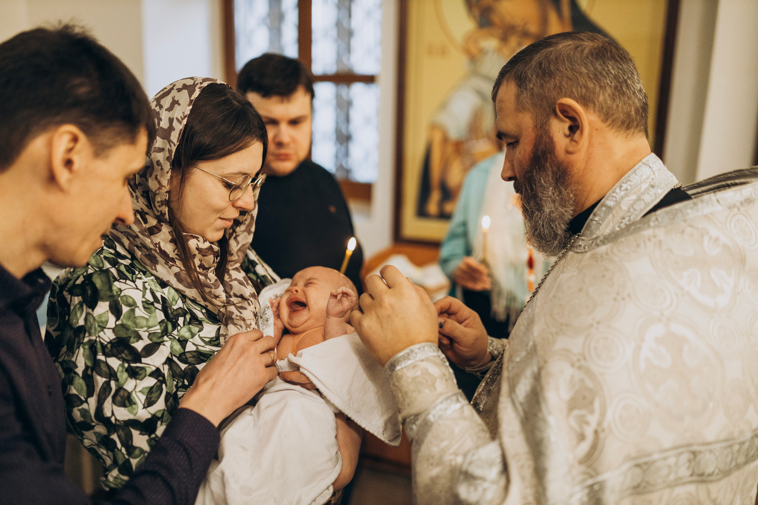 Таинство Крещения Ксении. Мария Беседина. Фотография о любви