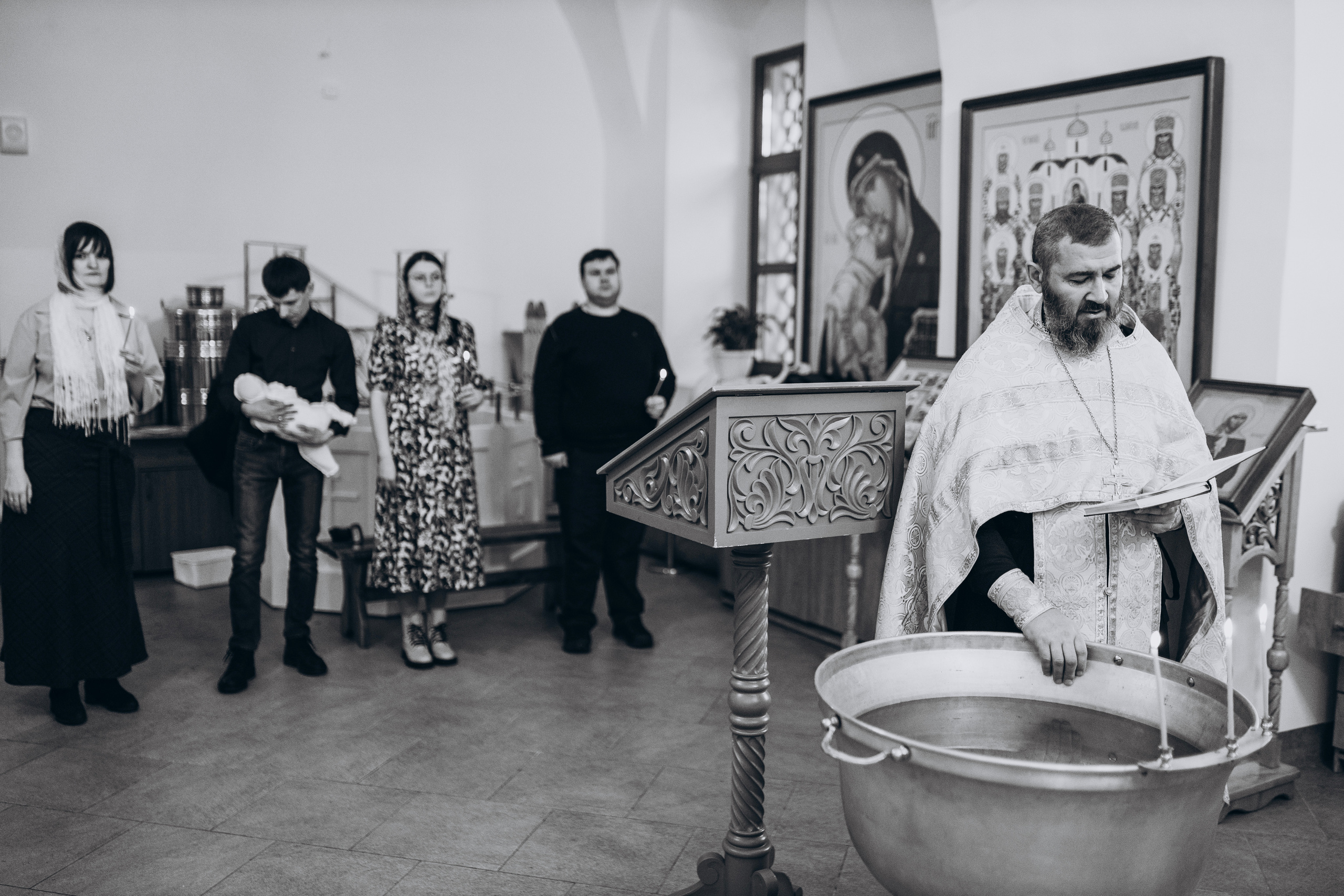 Таинство Крещения Ксении. Мария Беседина. Фотография о любви