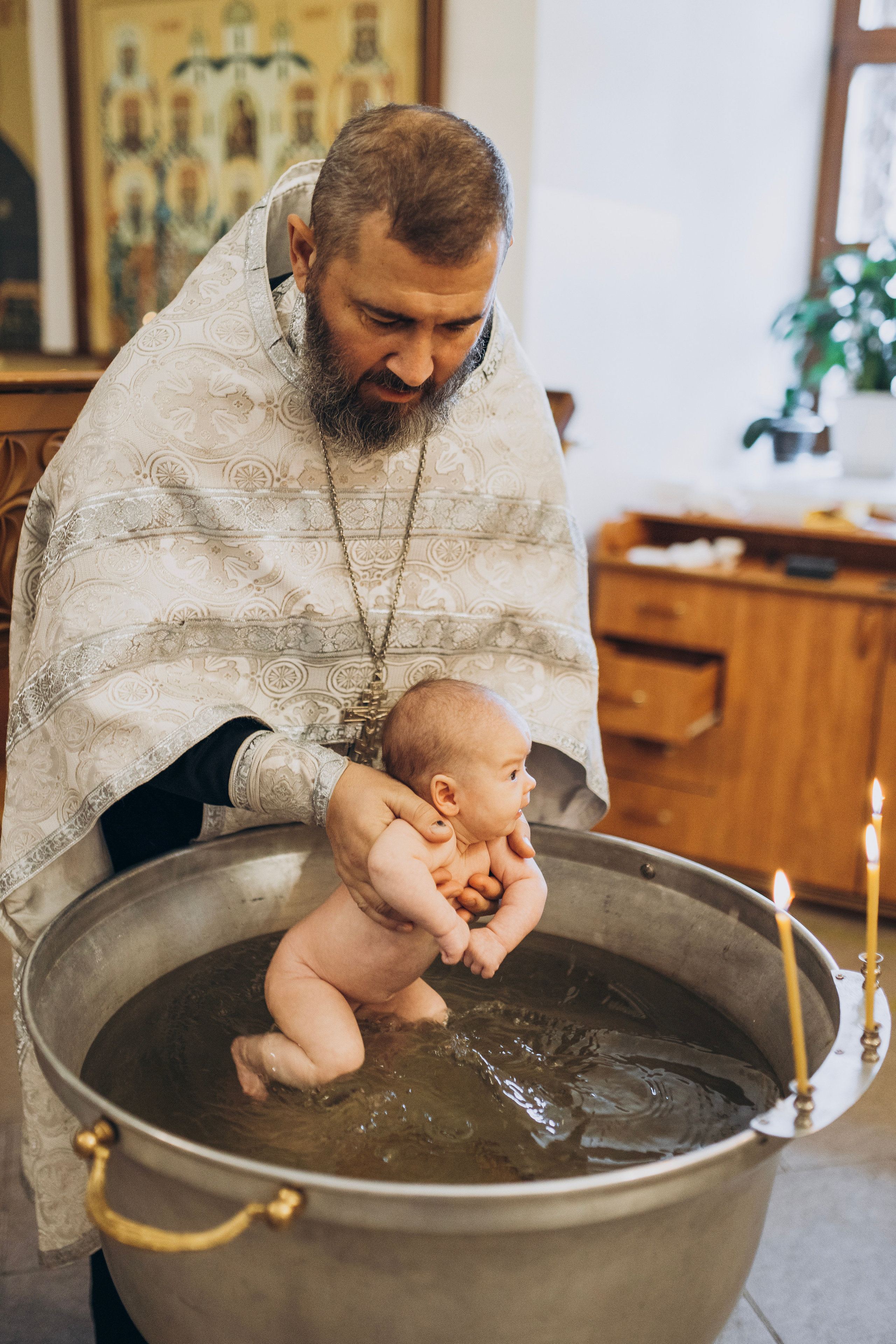 Таинство Крещения Ксении. Мария Беседина. Фотография о любви