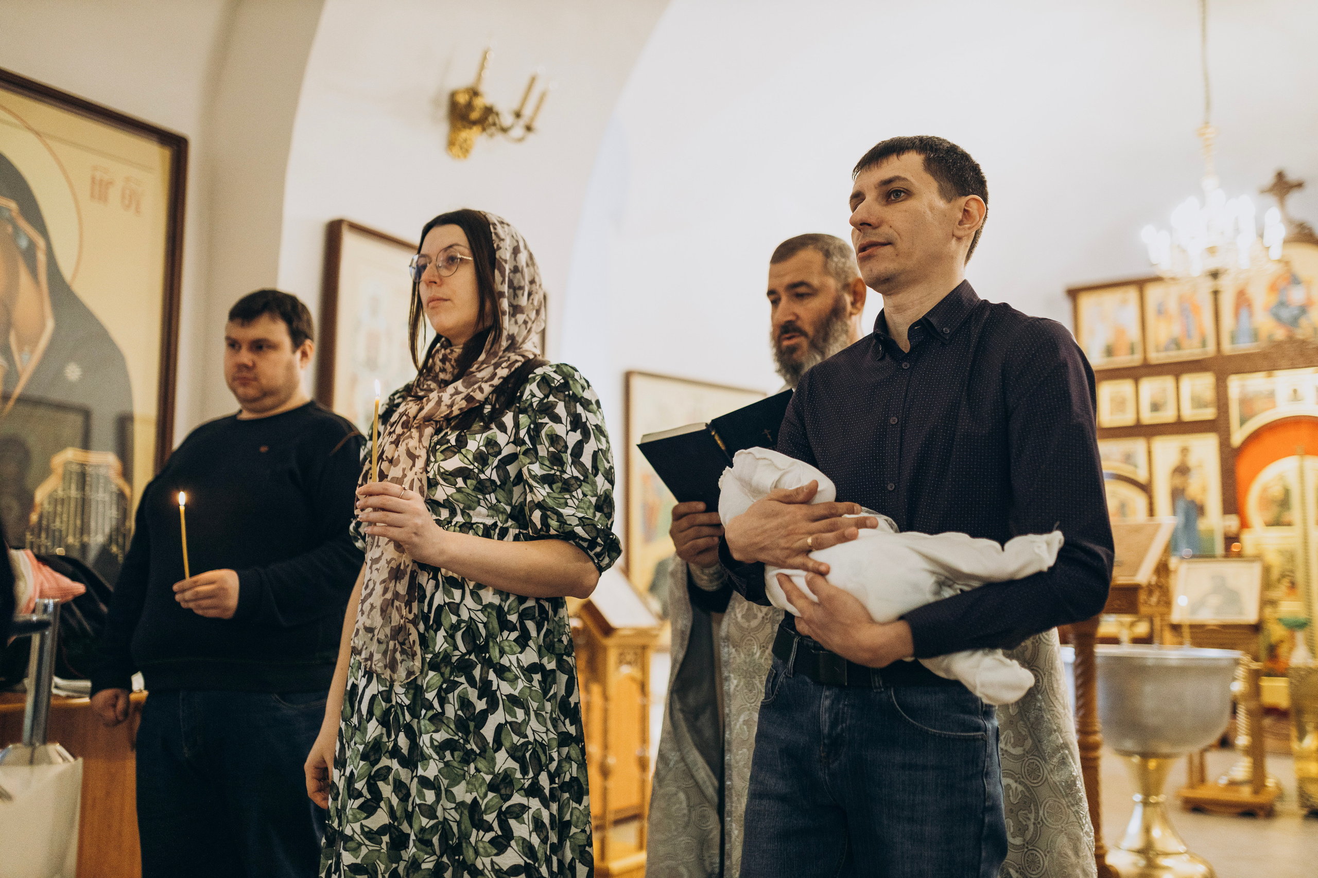 Таинство Крещения Ксении. Мария Беседина. Фотография о любви