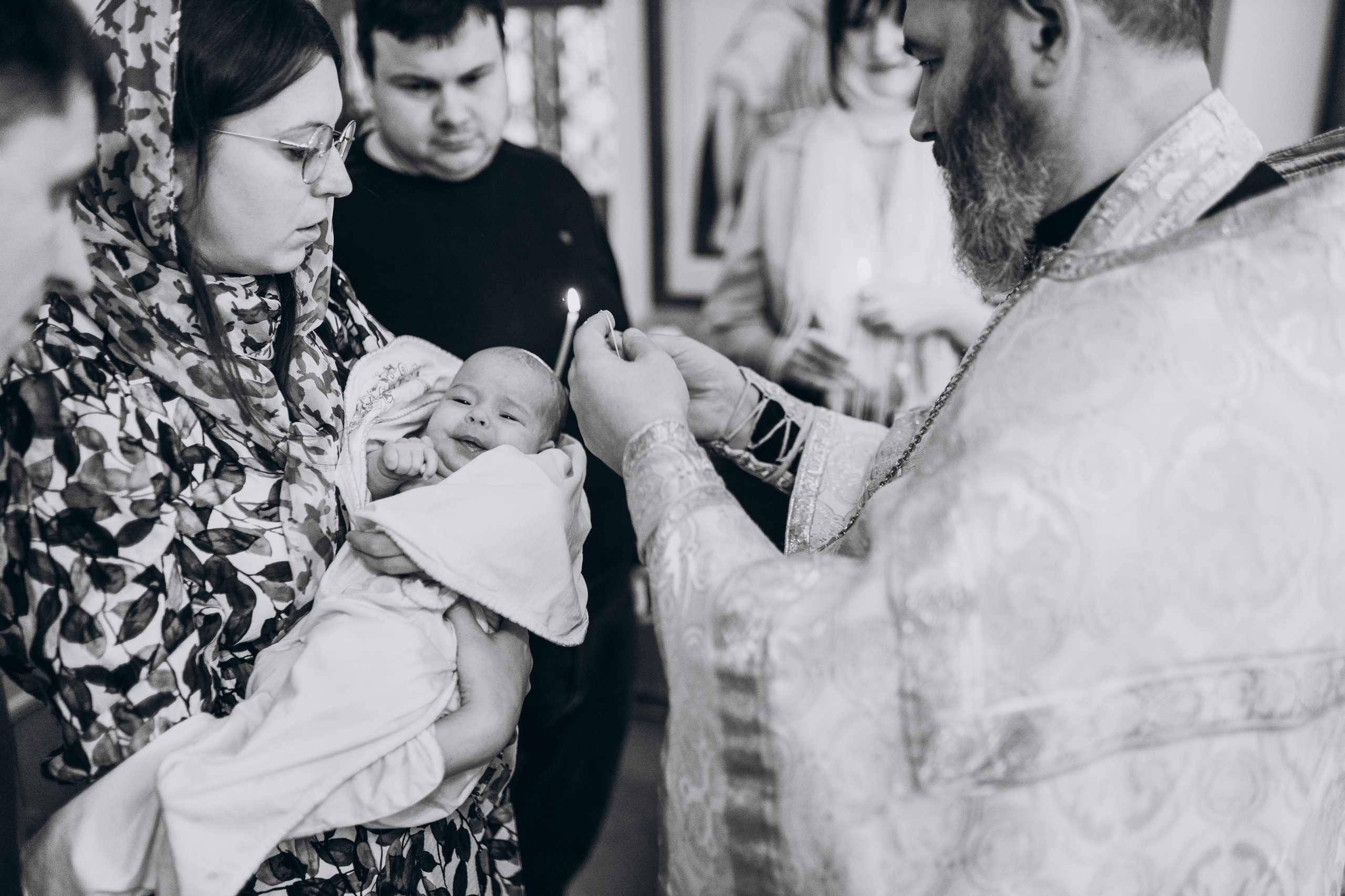 Таинство Крещения Ксении. Мария Беседина. Фотография о любви