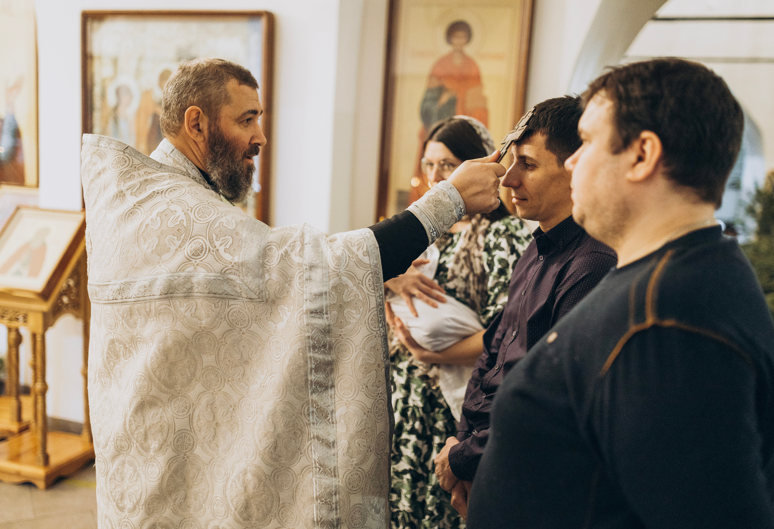 Таинство Крещения Ксении. Мария Беседина. Фотография о любви