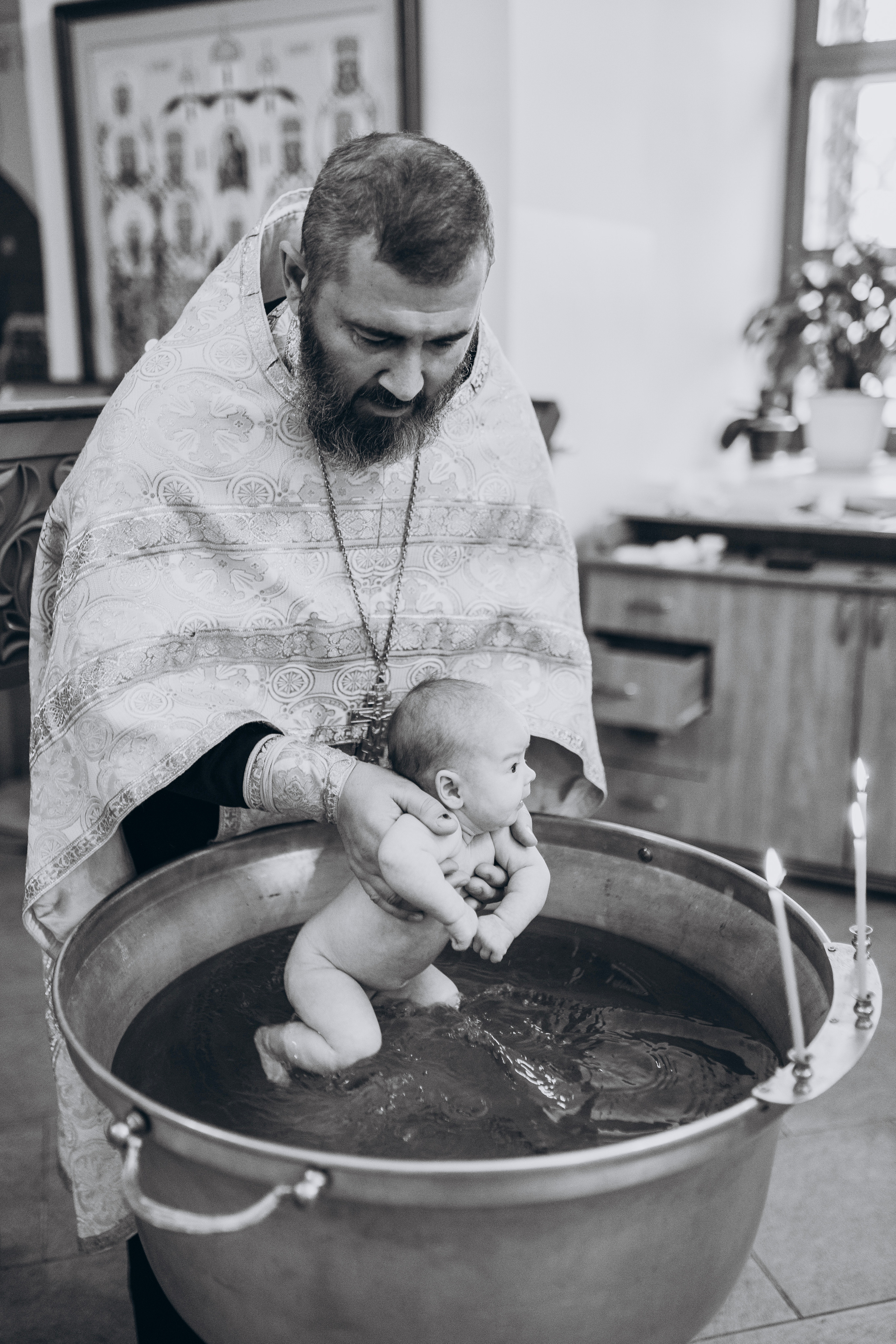 Таинство Крещения Ксении. Мария Беседина. Фотография о любви