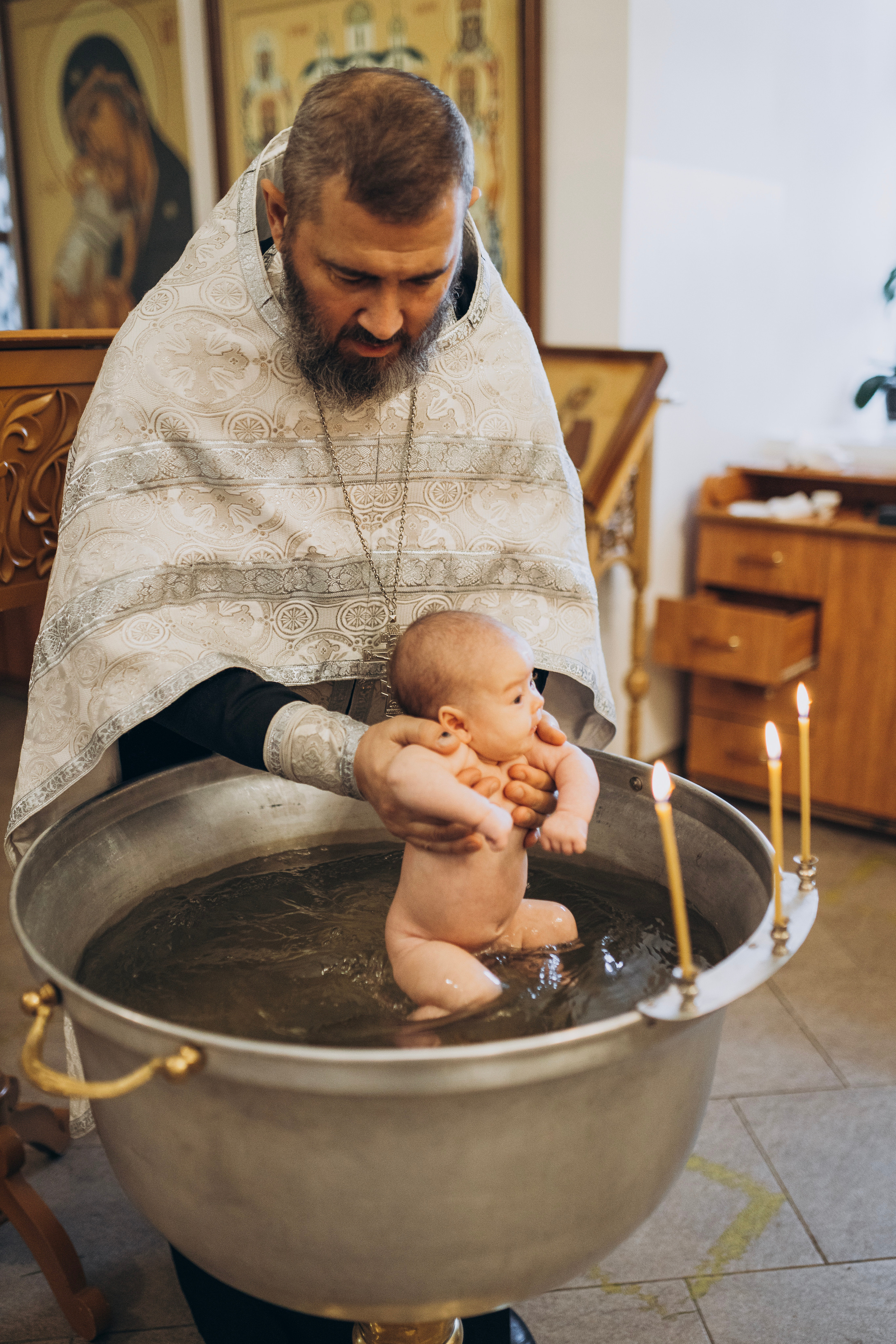 Таинство Крещения Ксении. Мария Беседина. Фотография о любви