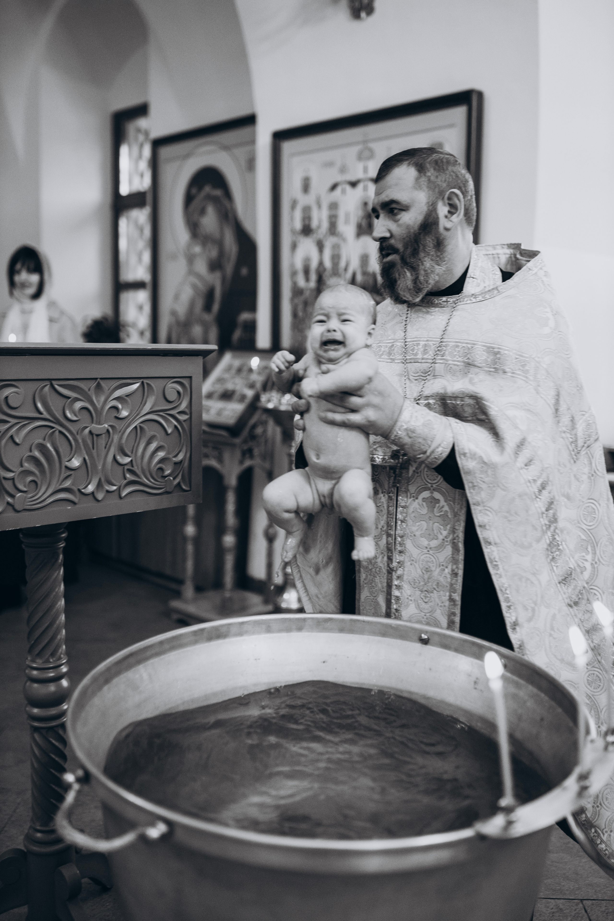 Таинство Крещения Ксении. Мария Беседина. Фотография о любви