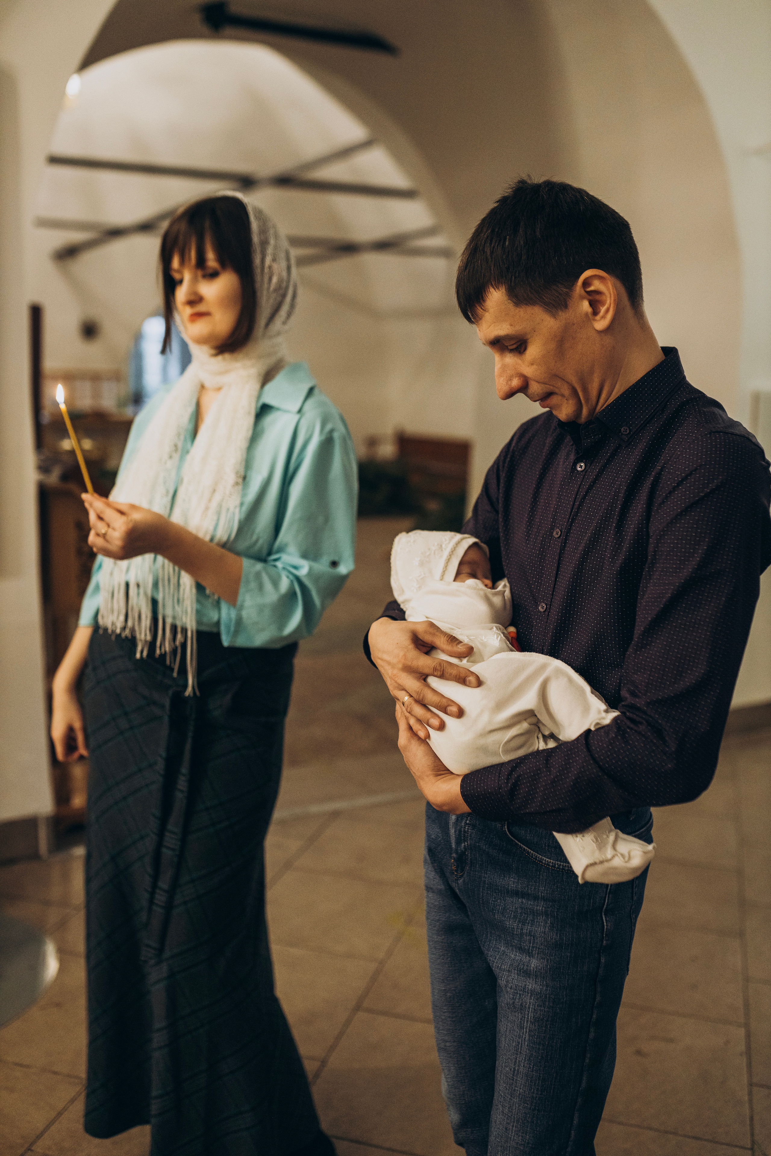 Таинство Крещения Ксении. Мария Беседина. Фотография о любви