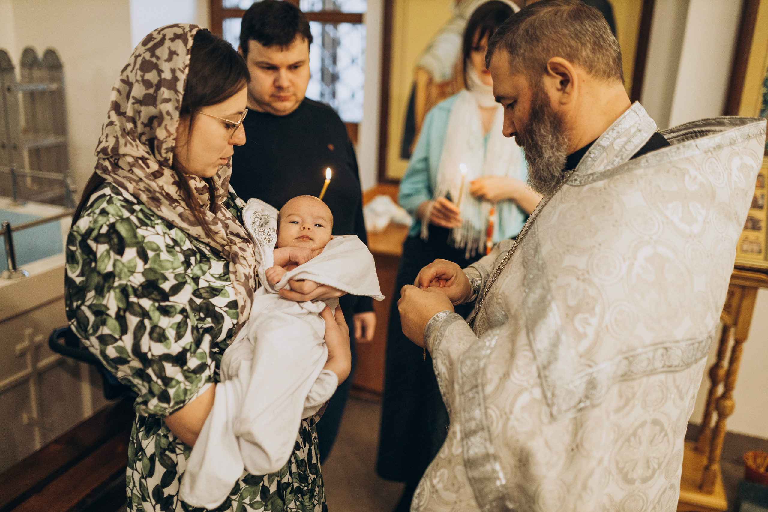 Таинство Крещения Ксении. Мария Беседина. Фотография о любви