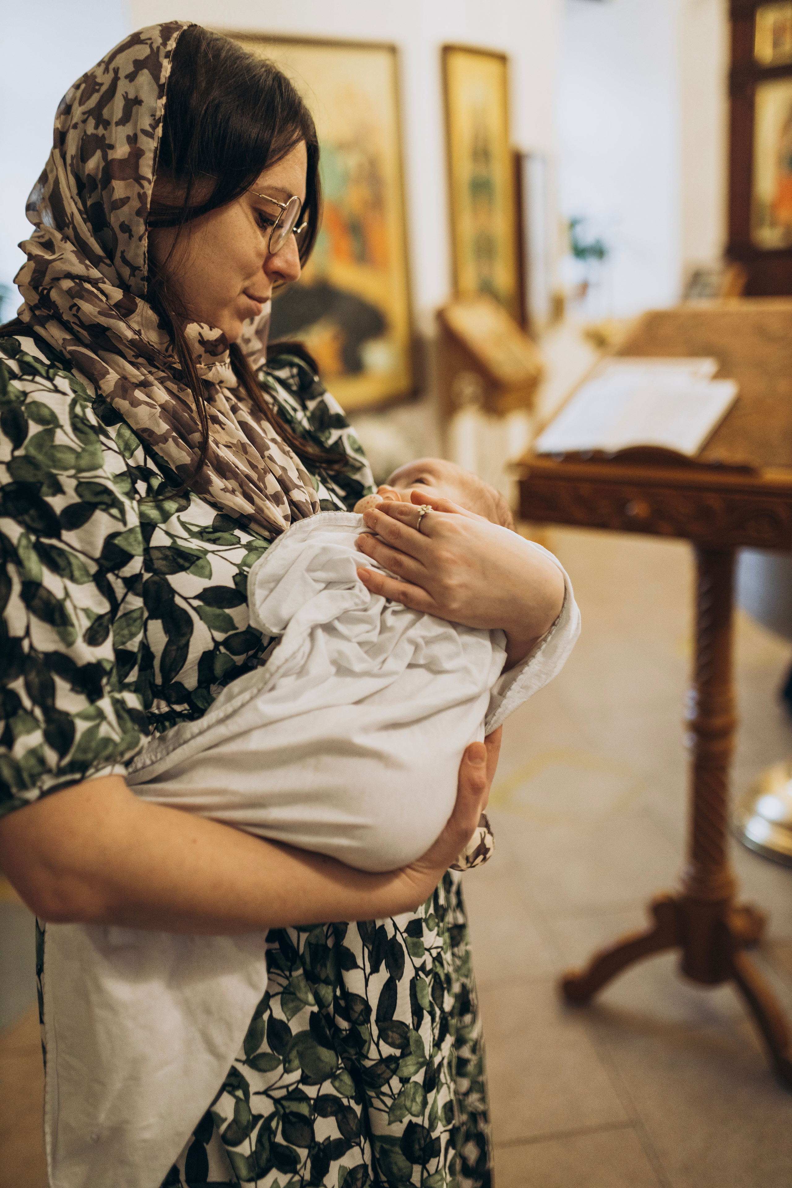 Таинство Крещения Ксении. Мария Беседина. Фотография о любви